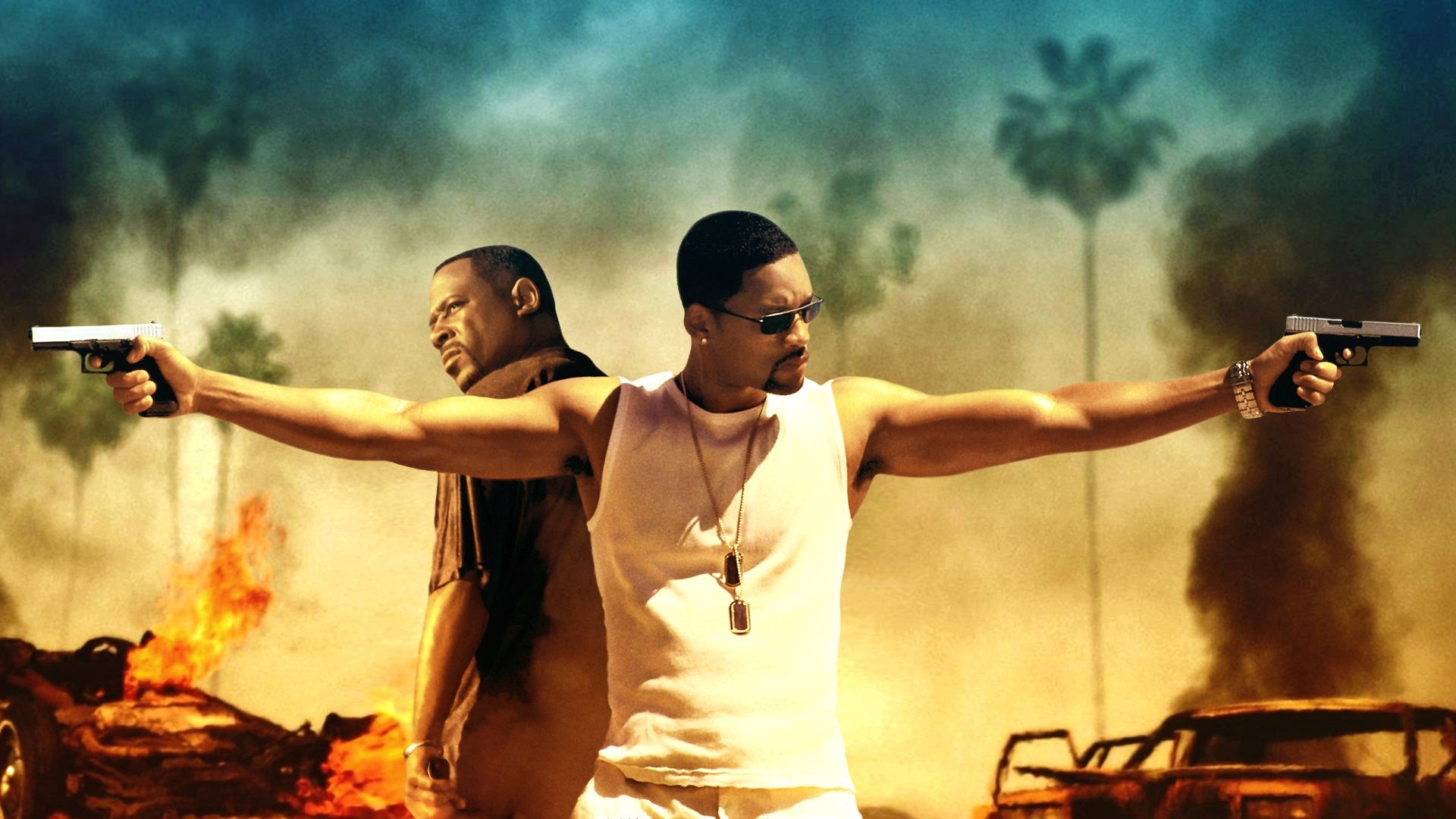 Bad Boys wallpapers, Stylish visuals, Captivating moments, Iconic duos, 1920x1080 Full HD Desktop