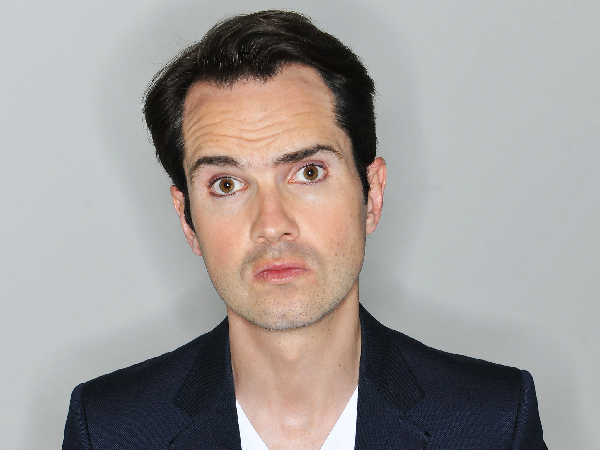 Jimmy Carr: The host of  acclaimed quiz shows "Distraction" and "Your Face Or Mine?", Celebrity quiz shows. 2050x1540 HD Background.