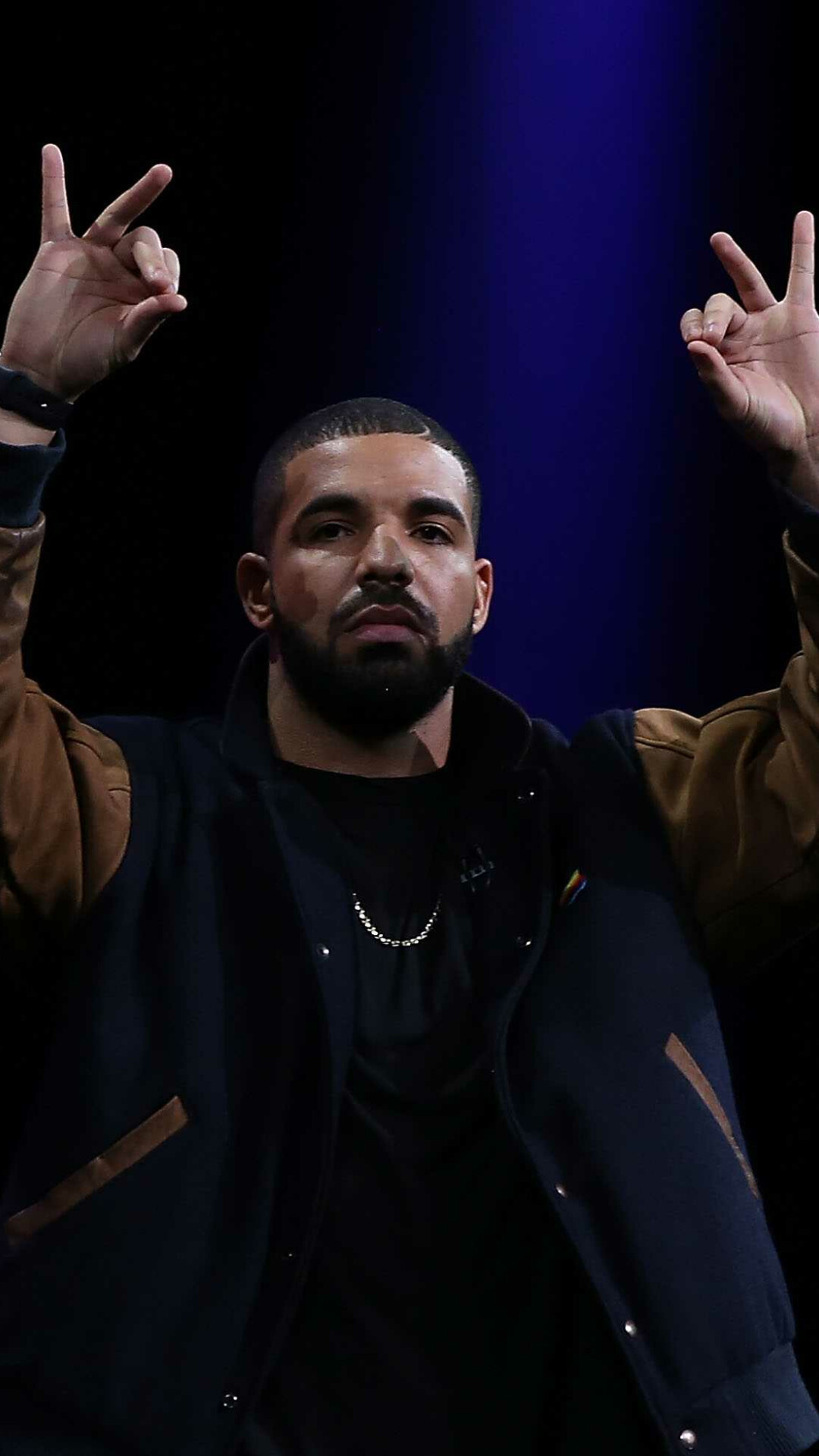 Drake: A pop rap artist, The highest-certified digital singles artist ever in the United States. 1080x1920 Full HD Wallpaper.