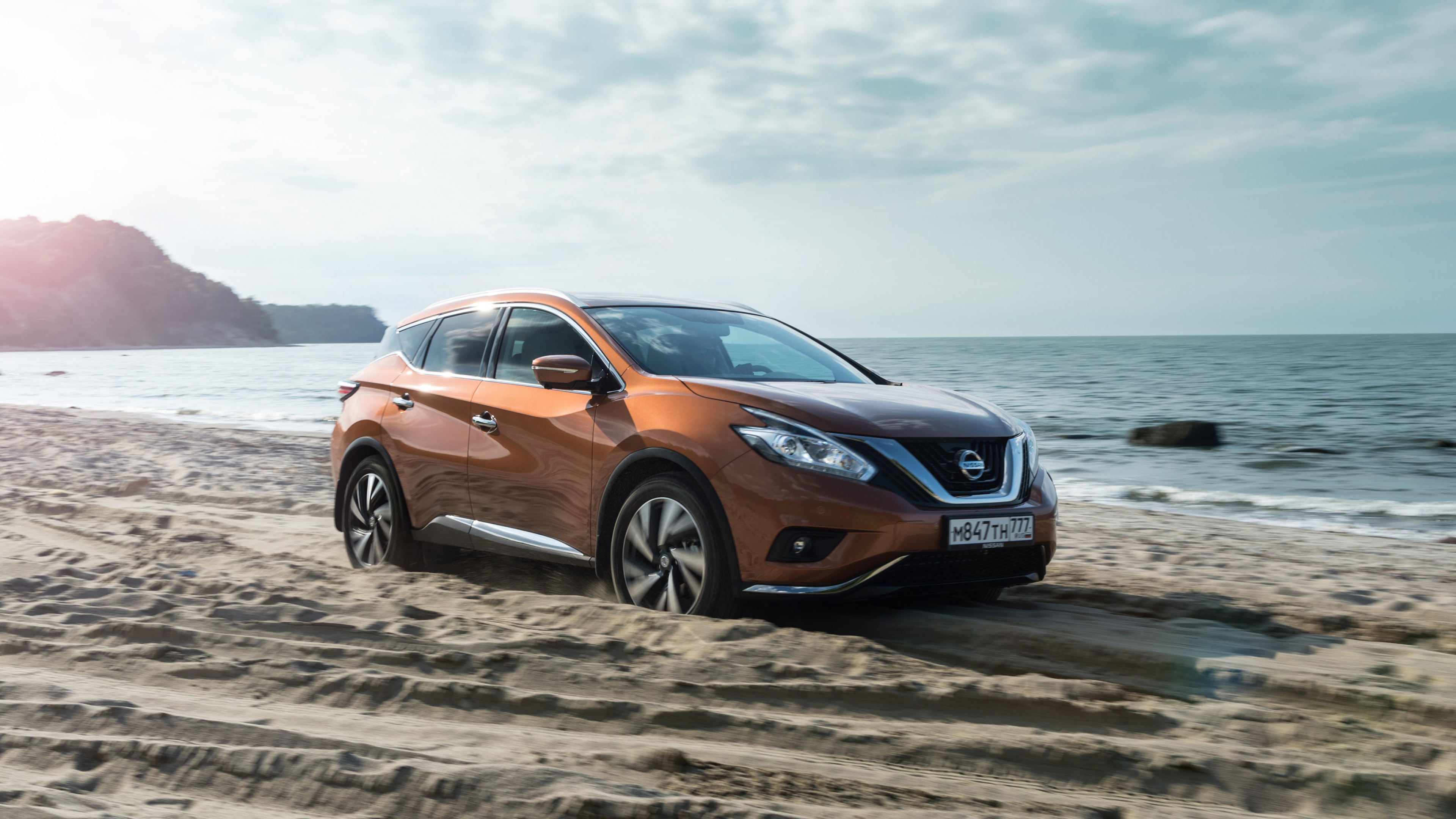 Nissan Murano, Stylish crossover, Spacious interior, Advanced safety features, 3840x2160 4K Desktop