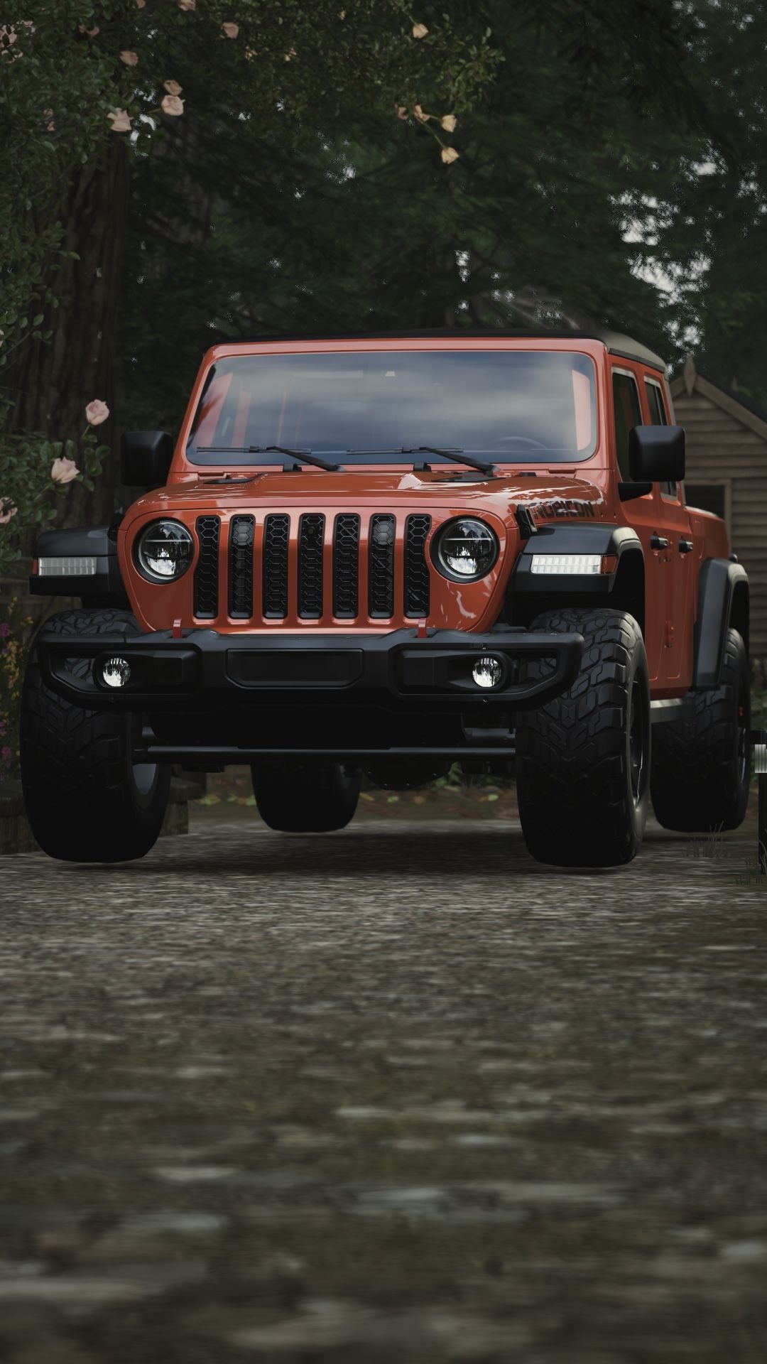 Jeep Gladiator, Auto, Monster truck, Off-road adventure, 1080x1920 Full HD Handy