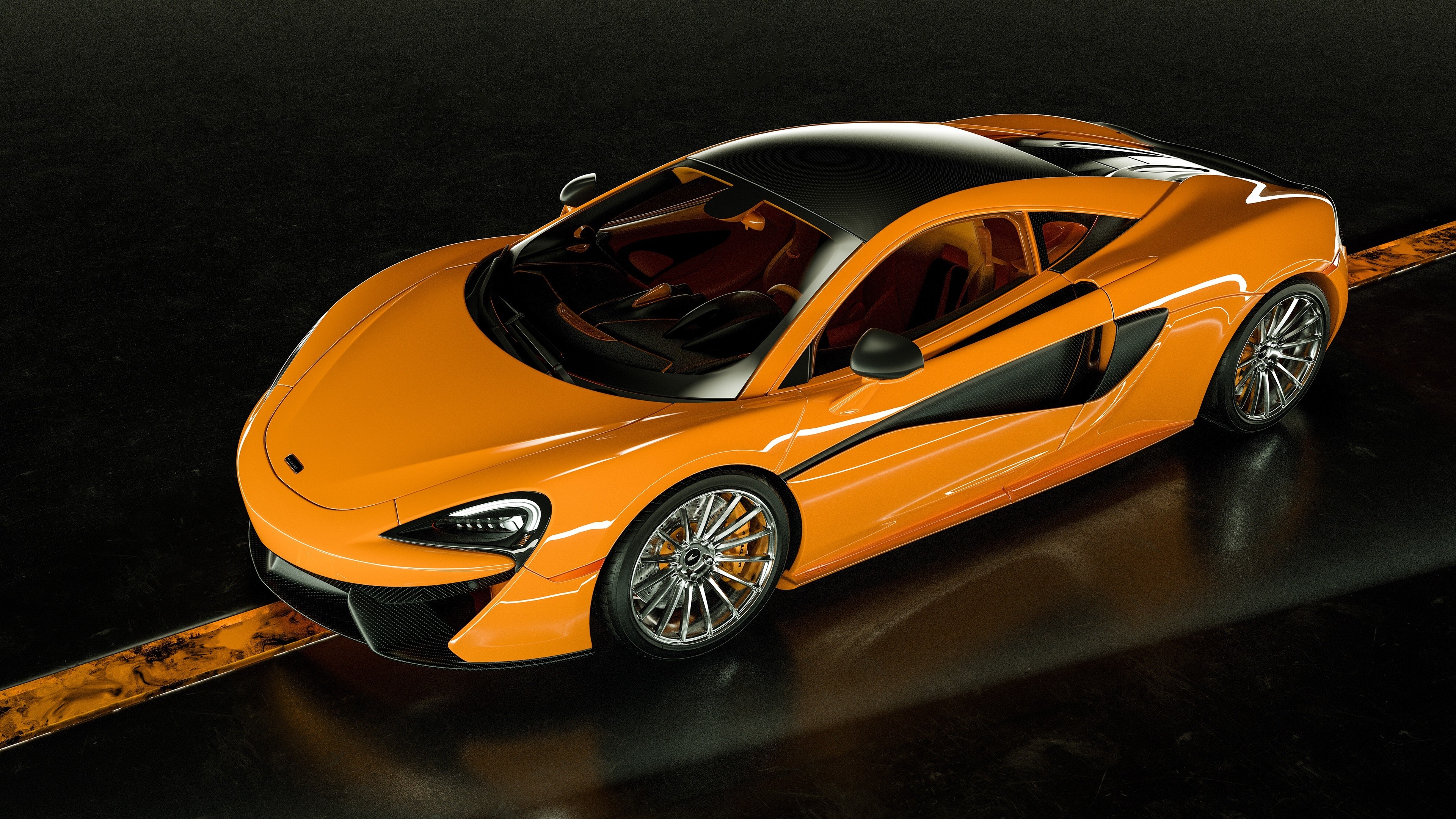 McLaren 570S, Supercar luxury, Cars and bikes, 4k cars, 3840x2160 4K Desktop