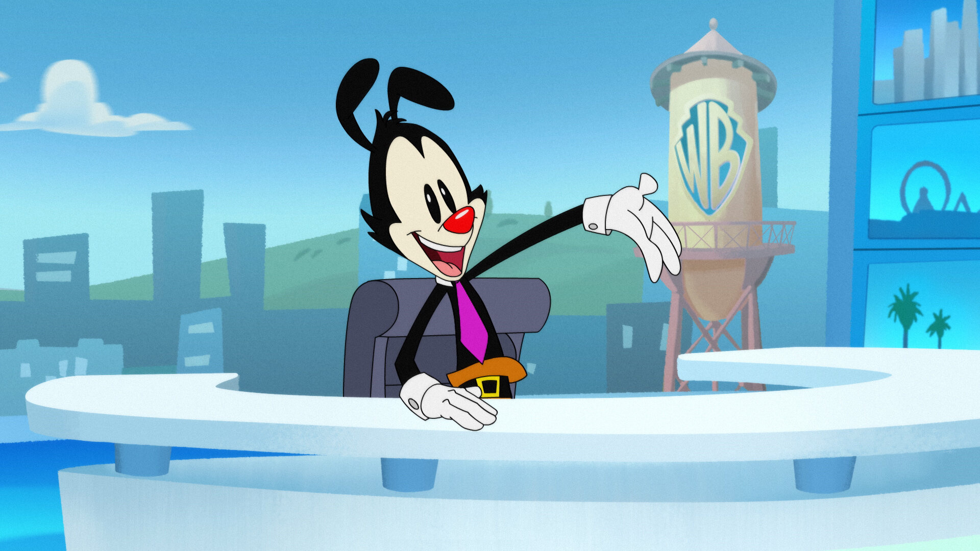 Animaniacs, Iconic animated characters, New York Times interview, Star-studded cast, 1920x1080 Full HD Desktop