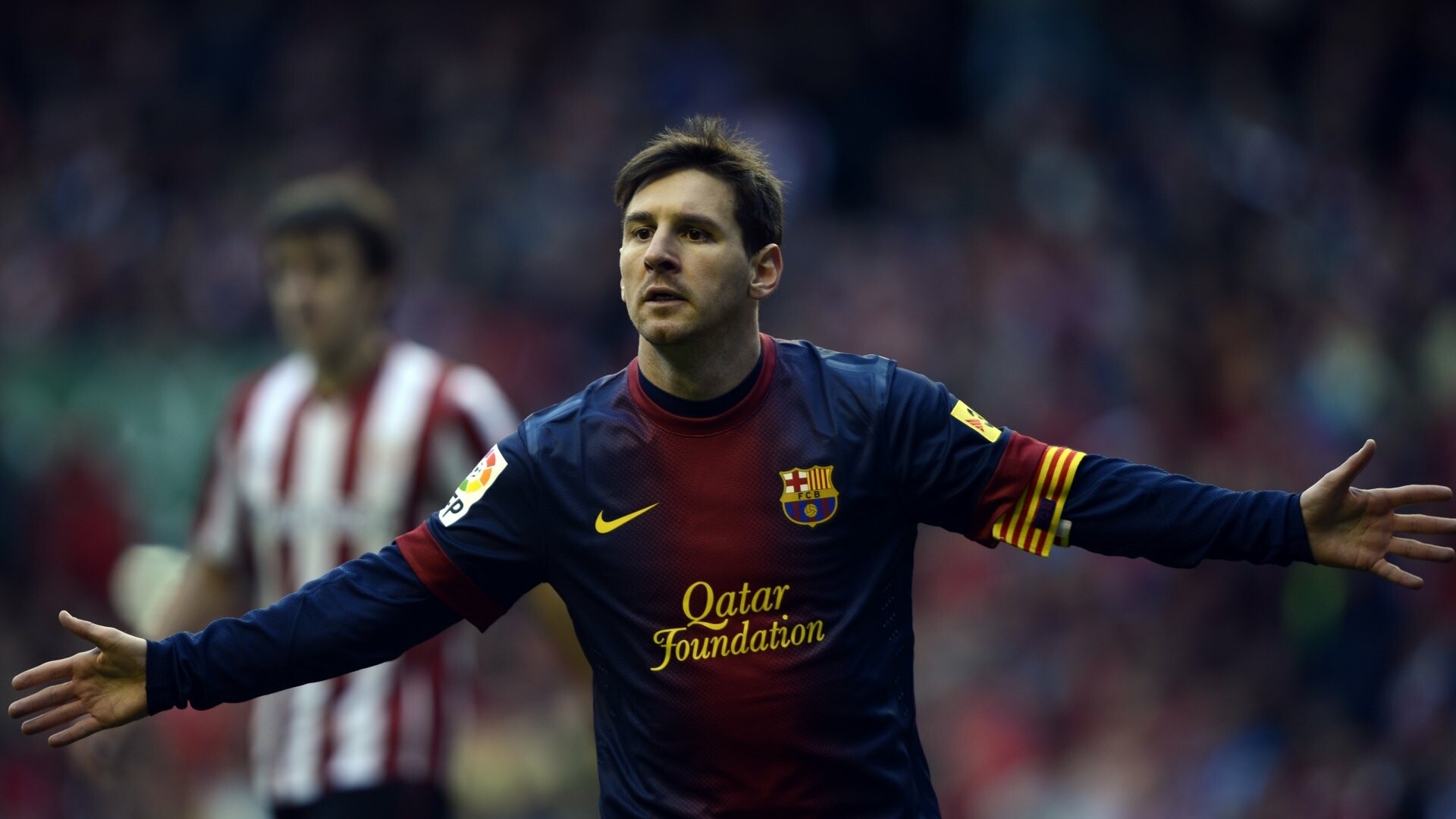 Lionel Messi, 4K ultra HD, Sports icon, Argentina, 1920x1080 Full HD Desktop
