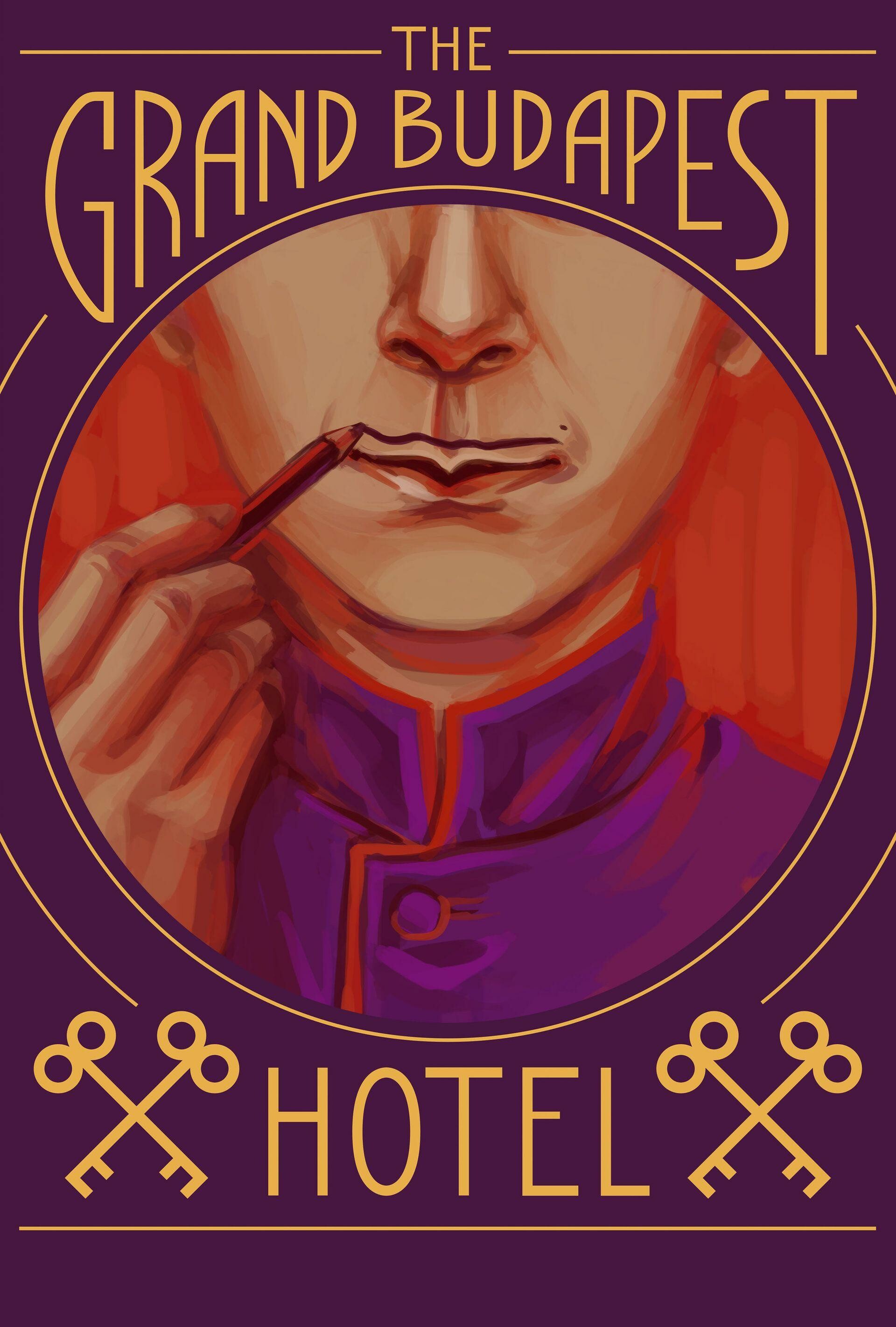 The Grand Budapest Hotel, Wes Anderson, Hotel adventures, Quirky characters, 1920x2850 HD Phone
