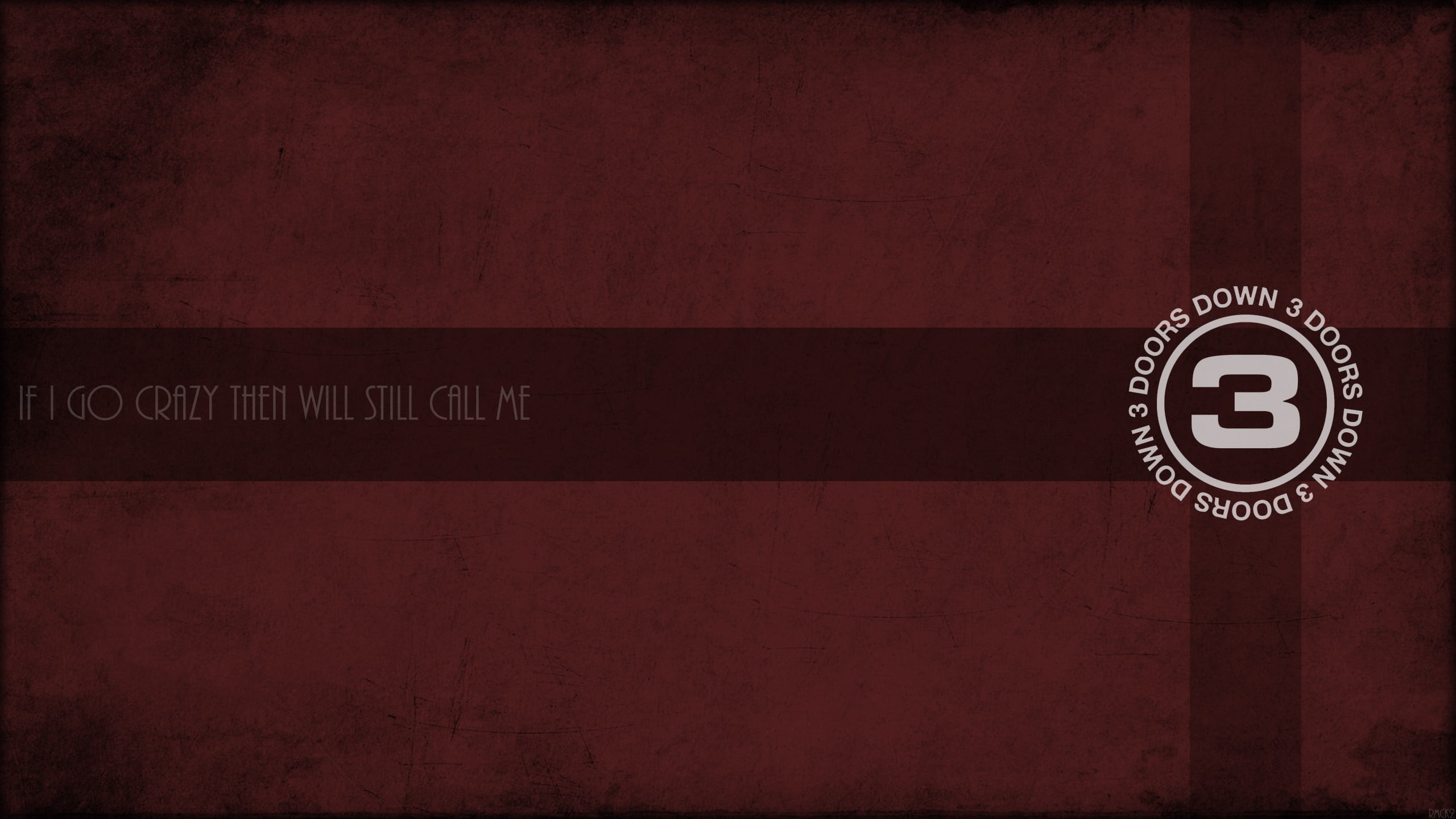 3 Doors Down Music, Red background, HD wallpaper, 2560x1440 HD Desktop