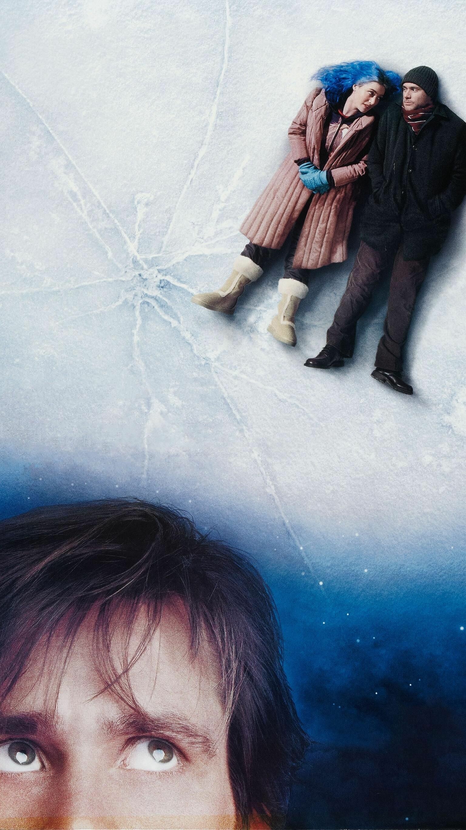 Jim Carrey, Eternal Sunshine of the Spotless Mind, Movie posters, 1540x2740 HD Handy