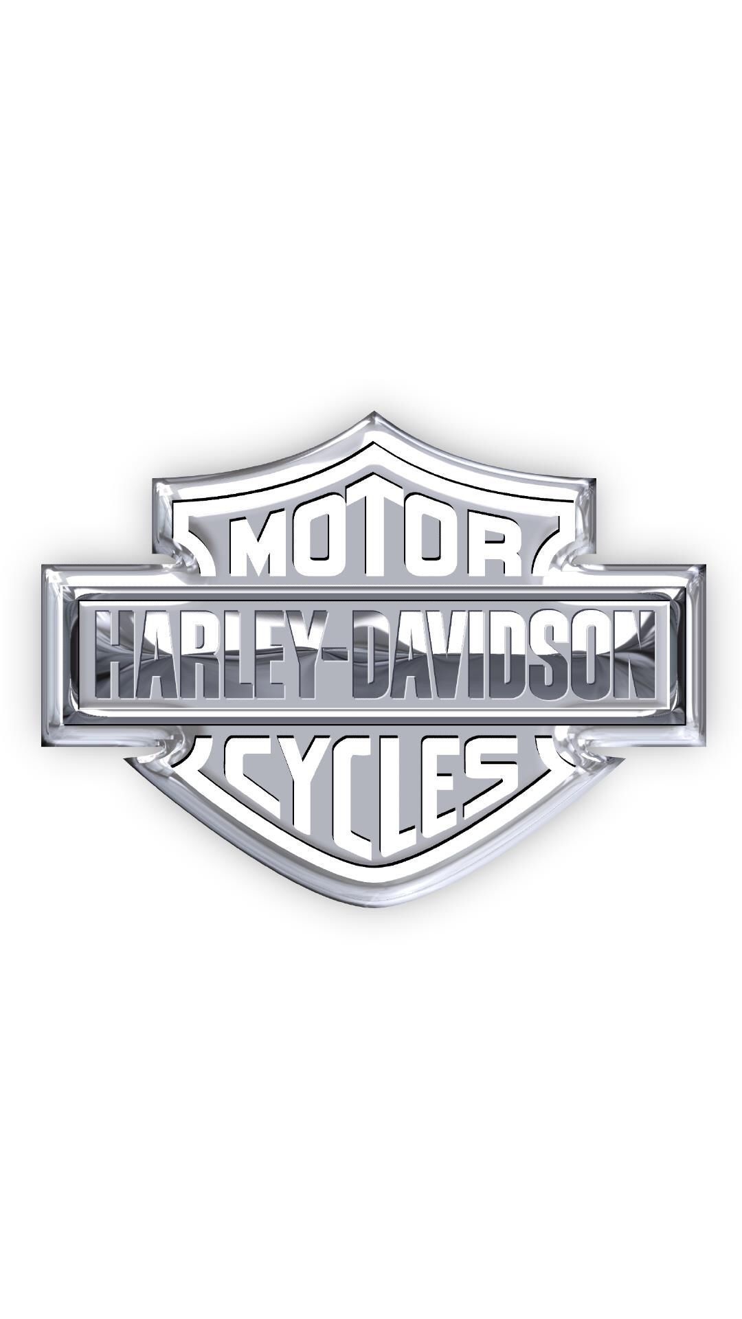 Harley-Davidson, Logo, iPhone wallpaper, 1080x1920 Full HD Handy