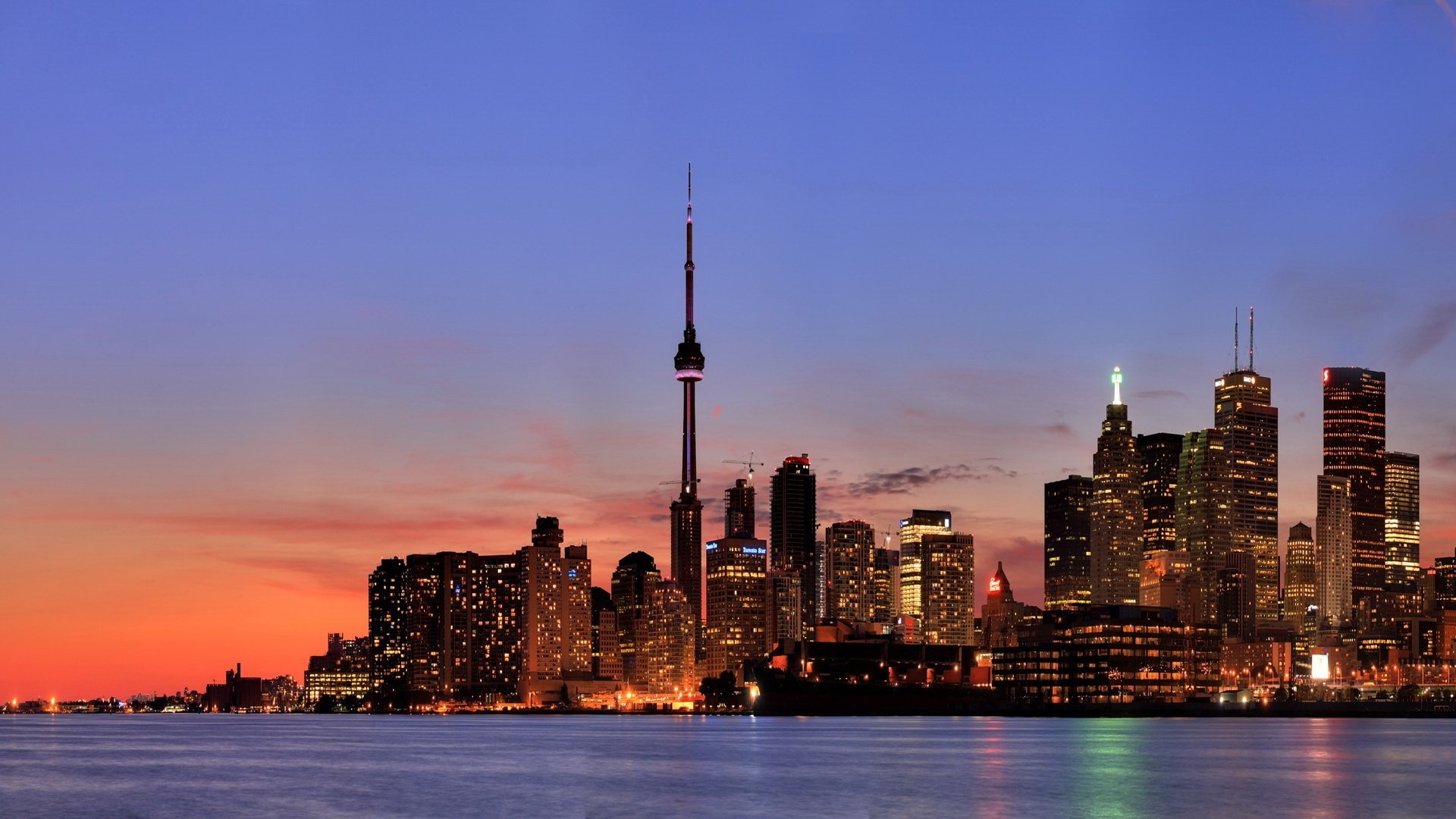 Toronto Skyline, Travels, HD wallpaper, Background, 1920x1080 Full HD Desktop