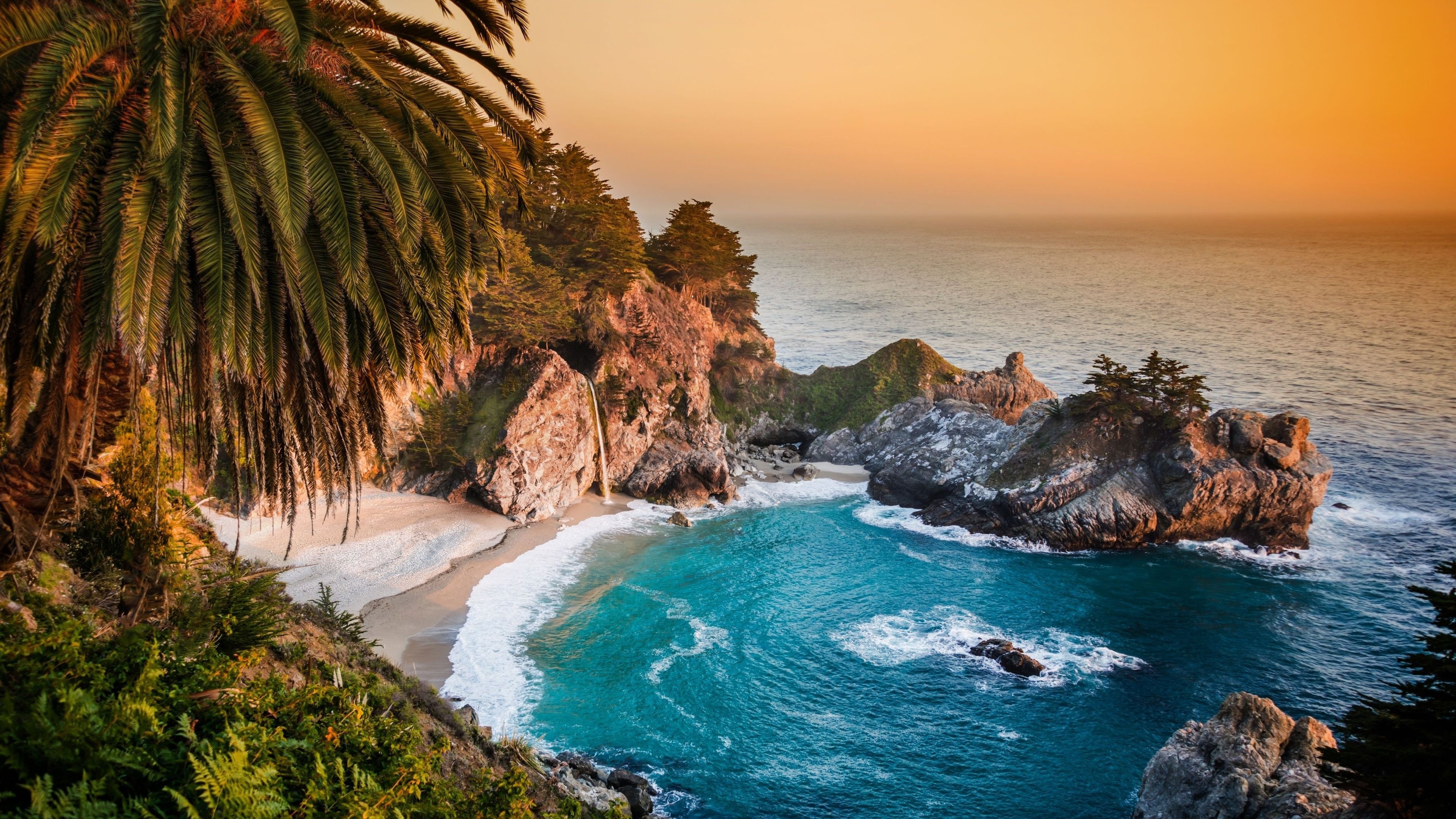 California Coast, Meereslandschaft Wallpaper, 3840x2160 4K Desktop