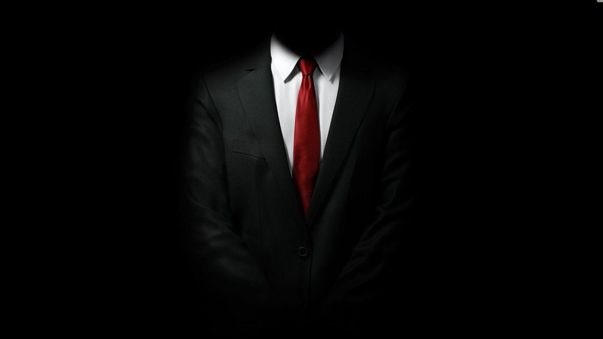 Black suit, Red tie, Stylish look, Power dressing, 1920x1080 Full HD Desktop