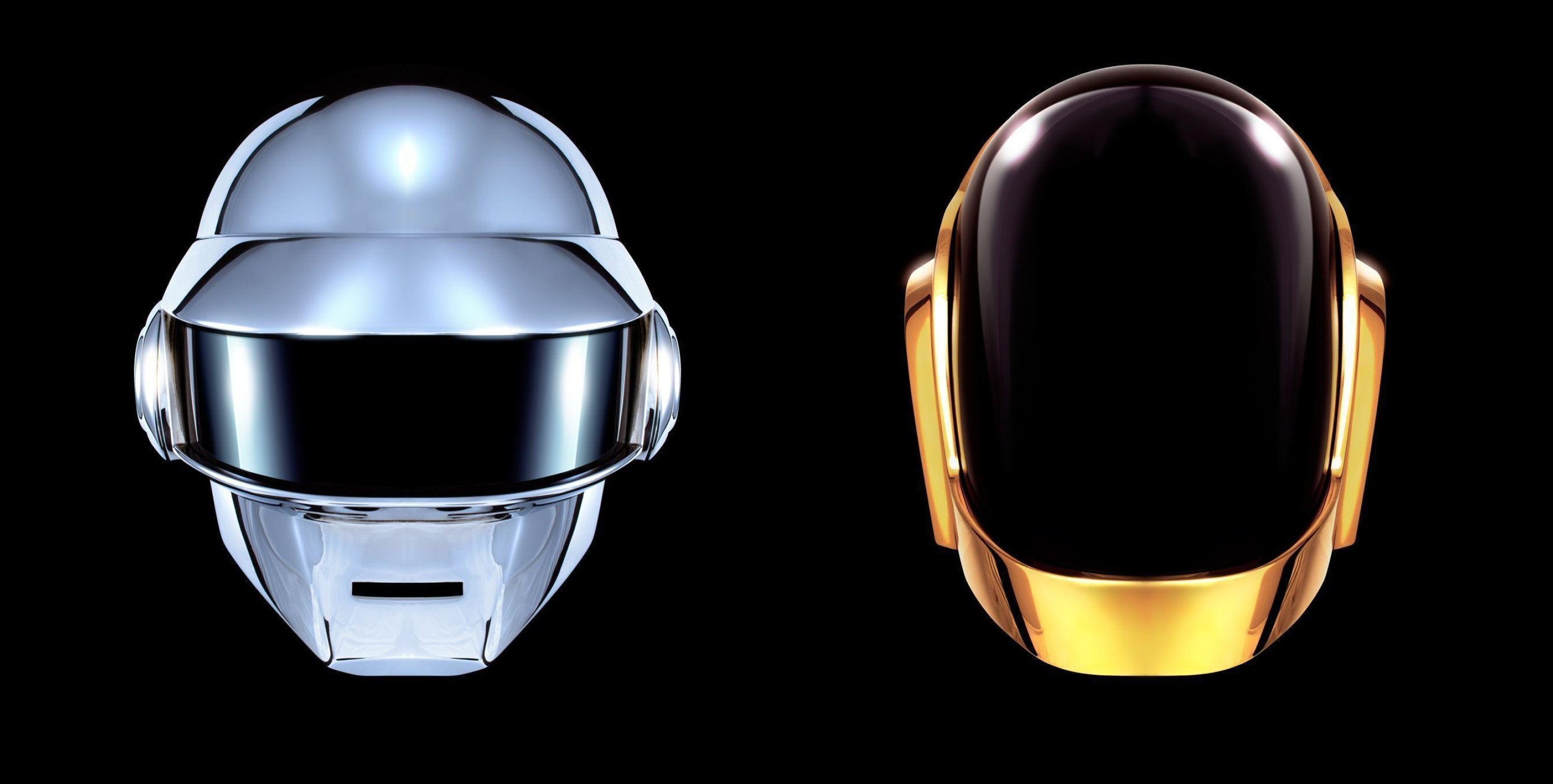 Daft Punk, HD wallpapers, Electronic music, Robot helmets, 3000x1520 HD Desktop