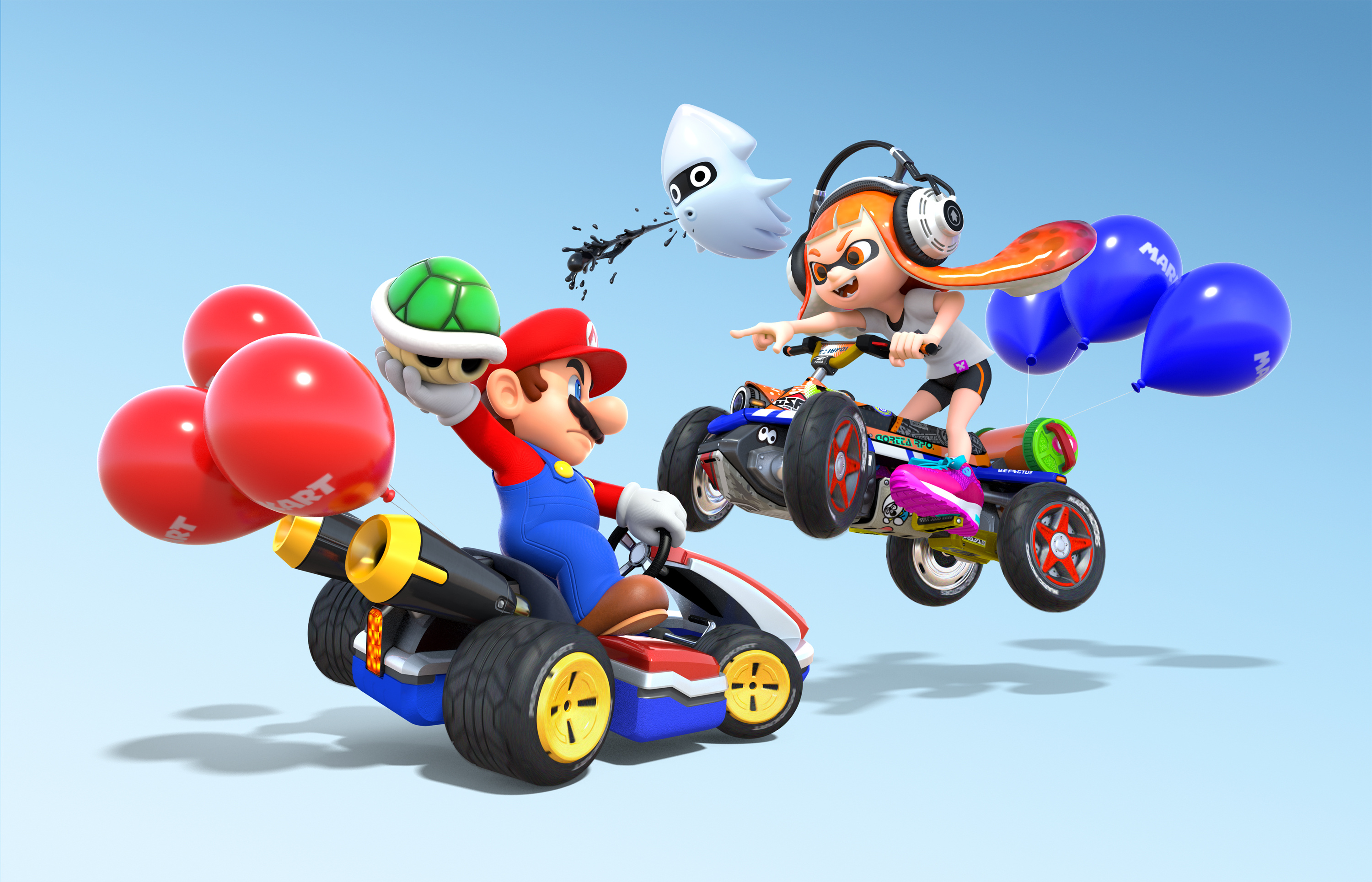 Mario Kart, Deluxe edition wallpaper, Nintendo Switch exclusive, Gaming excellence, 3000x1930 HD Desktop