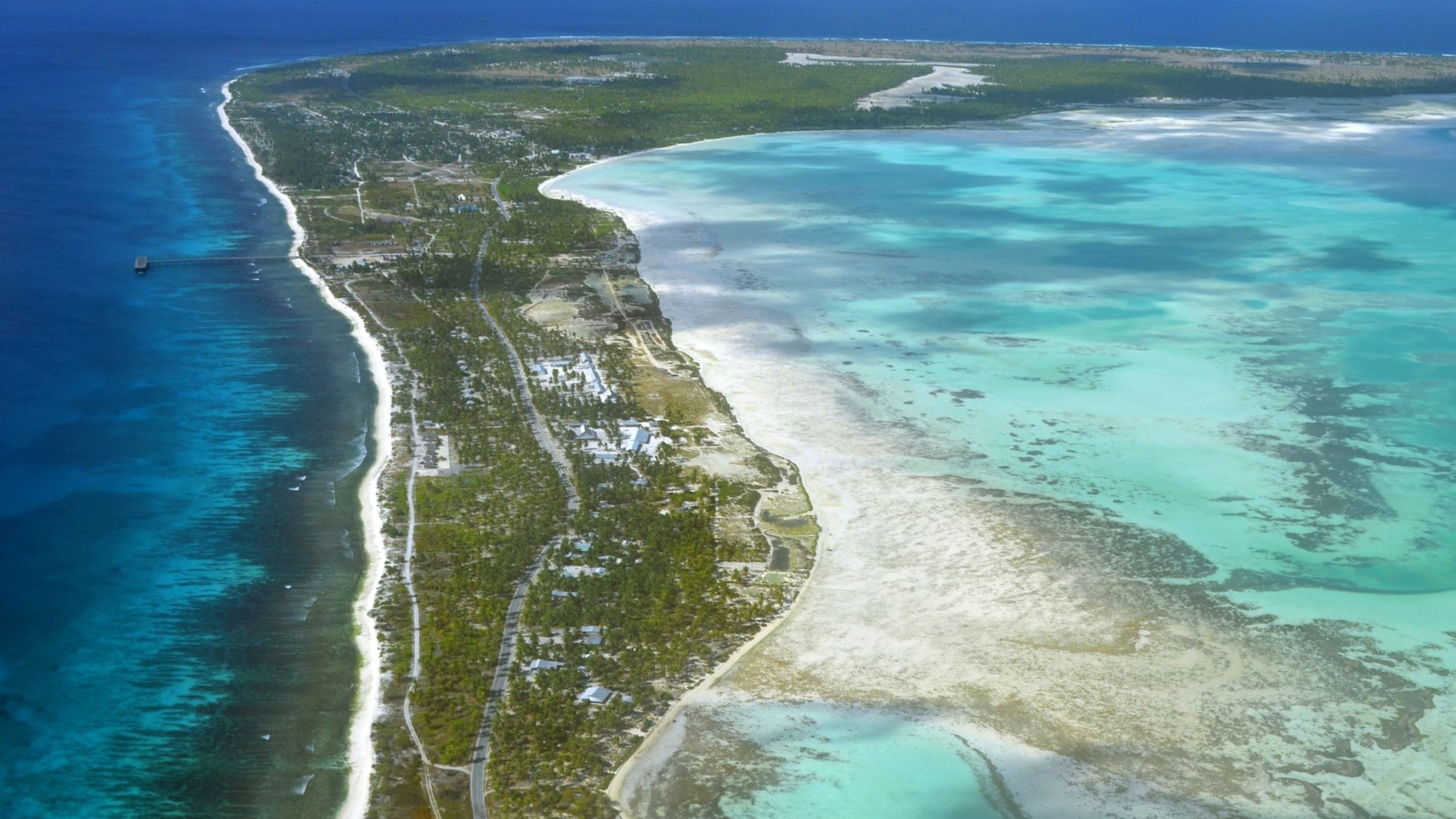 Aerial perspective, Panoramic views, Island archipelago, Heavenly vistas, 2560x1440 HD Desktop