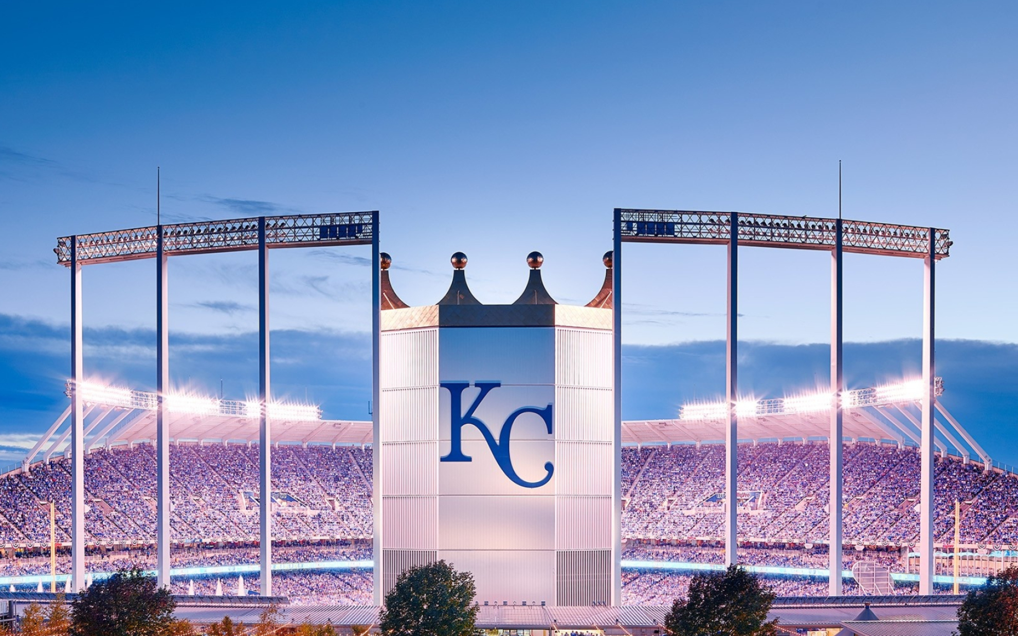 Kansas City: KC Royals, Crossroads Arts District is a neighborhood within Greater Downtown. 1980x1240 HD Background.