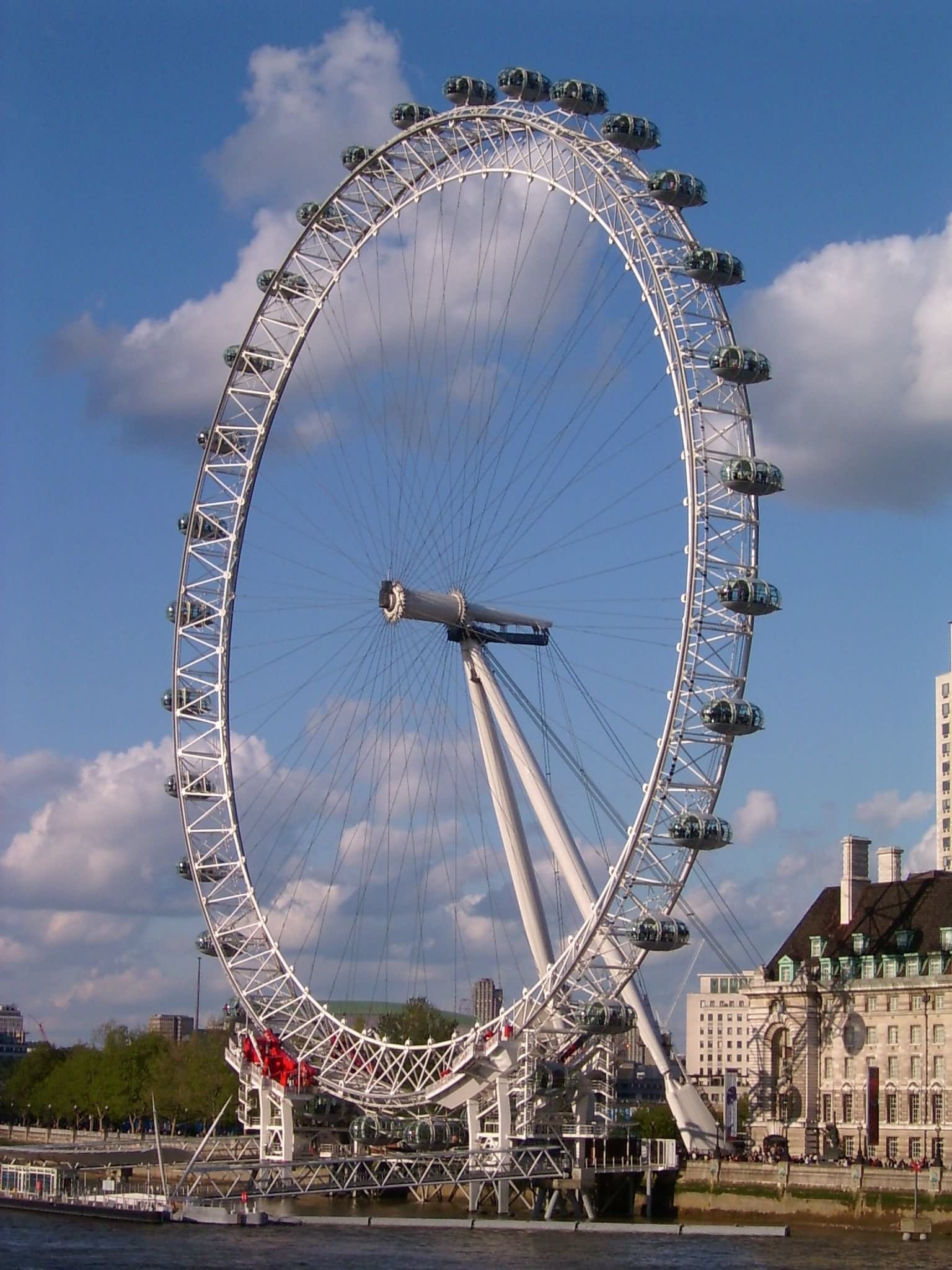 London Eye, Stunning pictures, Magnificent architecture, Tourist attraction, 1540x2050 HD Handy
