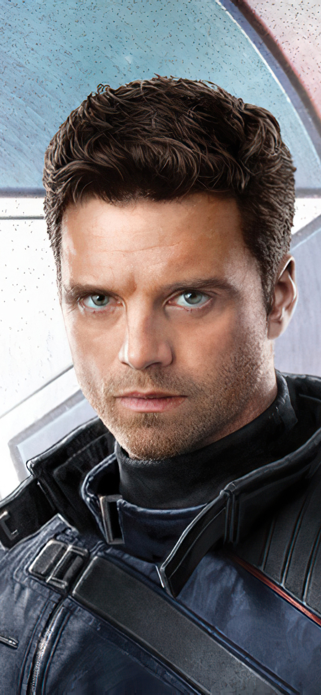 Sebastian Stan, Winter Soldier, Falcon and the Winter Soldier, iPhone, 1130x2440 HD Phone