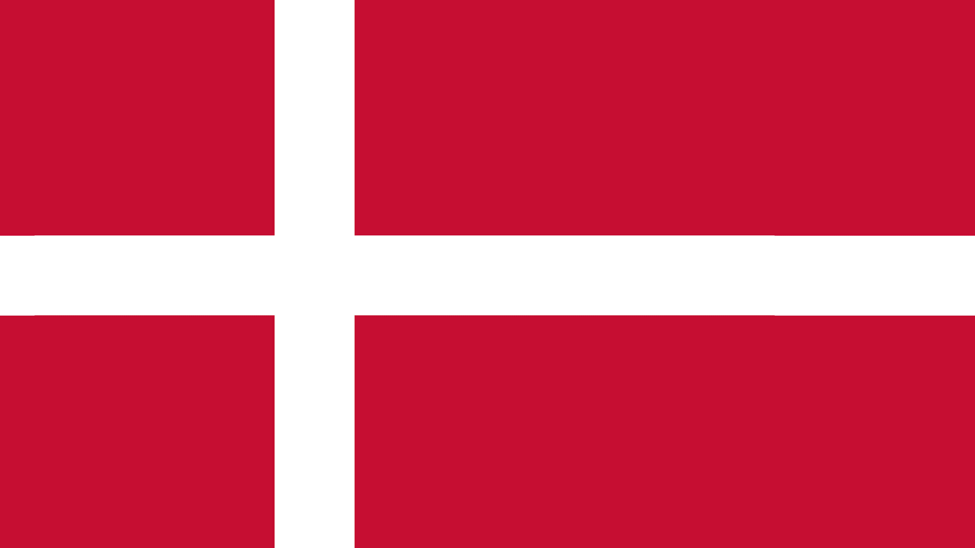 Denmark flag, National pride, Patriotic symbol, Red and white colors, 3840x2160 4K Desktop