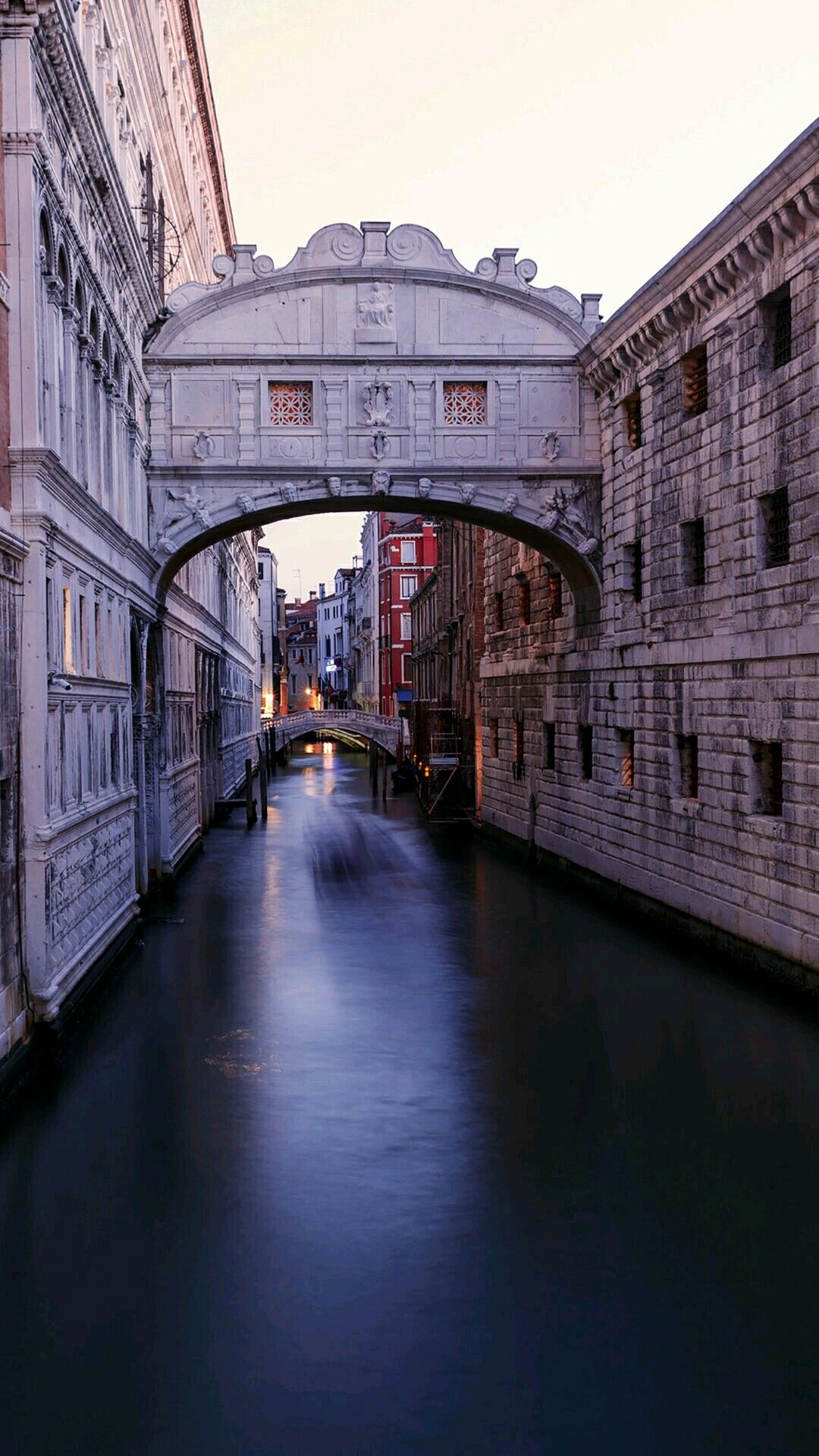 Die Schönheit Venedigs in einem atemberaubenden Foto der Seufzerbrücke festgehalten, 1080x1920 Full HD Handy