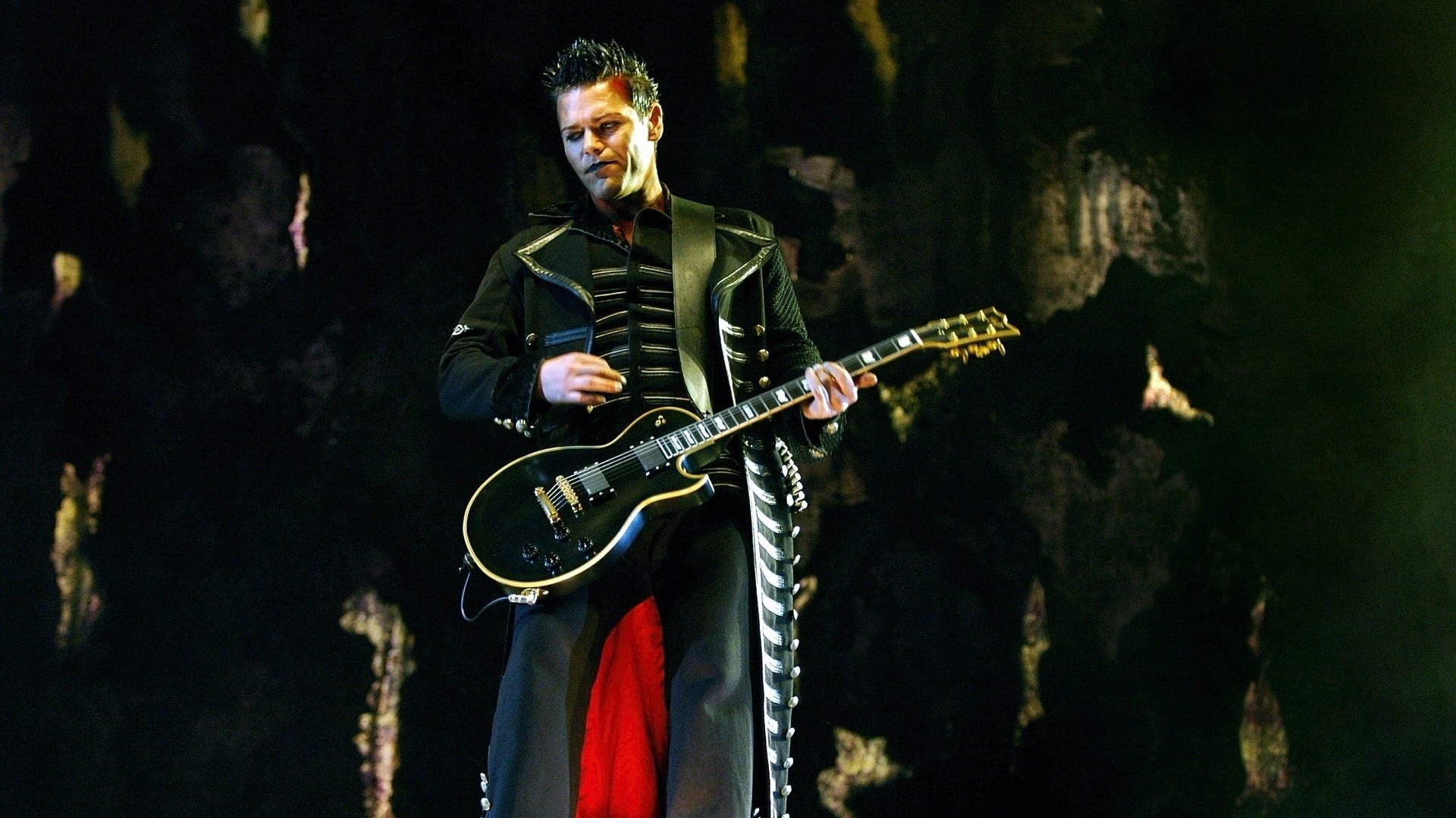 Rammstein: Richard Kruspe, An actor and composer, Born on June 24, 1967. 1920x1080 Full HD Background.