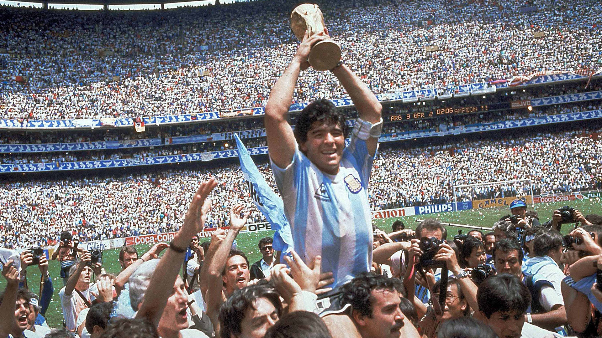 Diego Maradona, Football legend, Iconic figure, Argentina pride, 1920x1080 Full HD Desktop