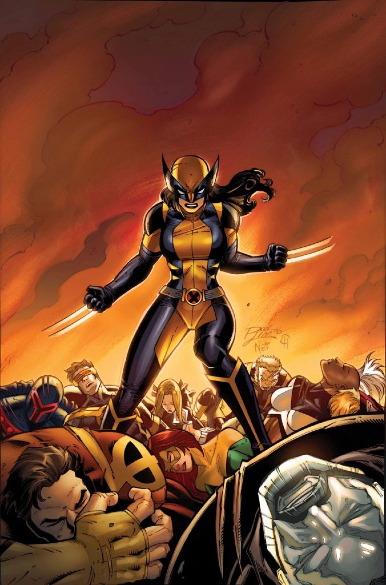Laura (X-Men), X-23, Wolverine replacement, X-Men villain, 1490x2250 HD Phone