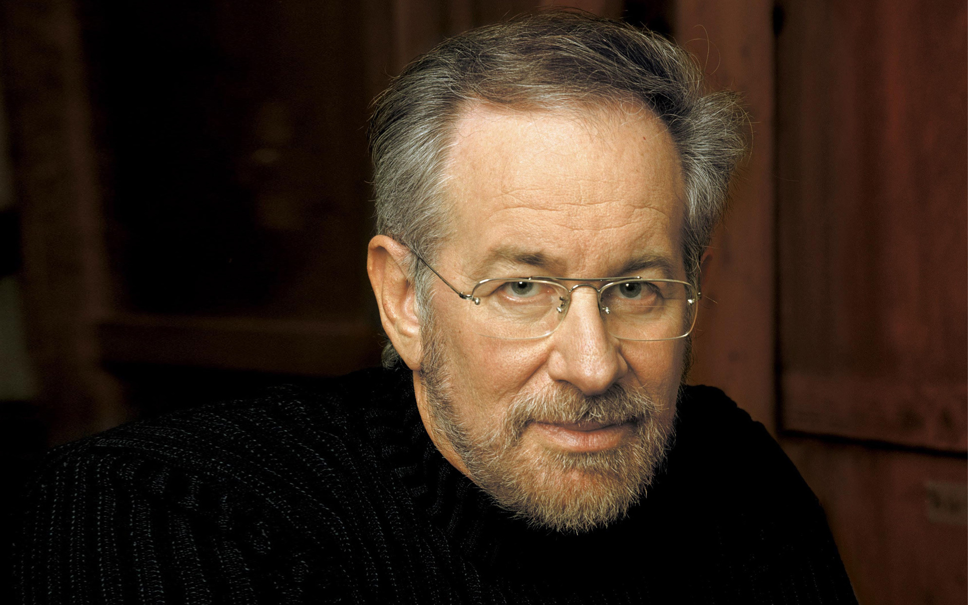 Steven Spielberg's face, Filmmaker persona, Screenwriting genius, Film director's journey, 1920x1200 HD Desktop