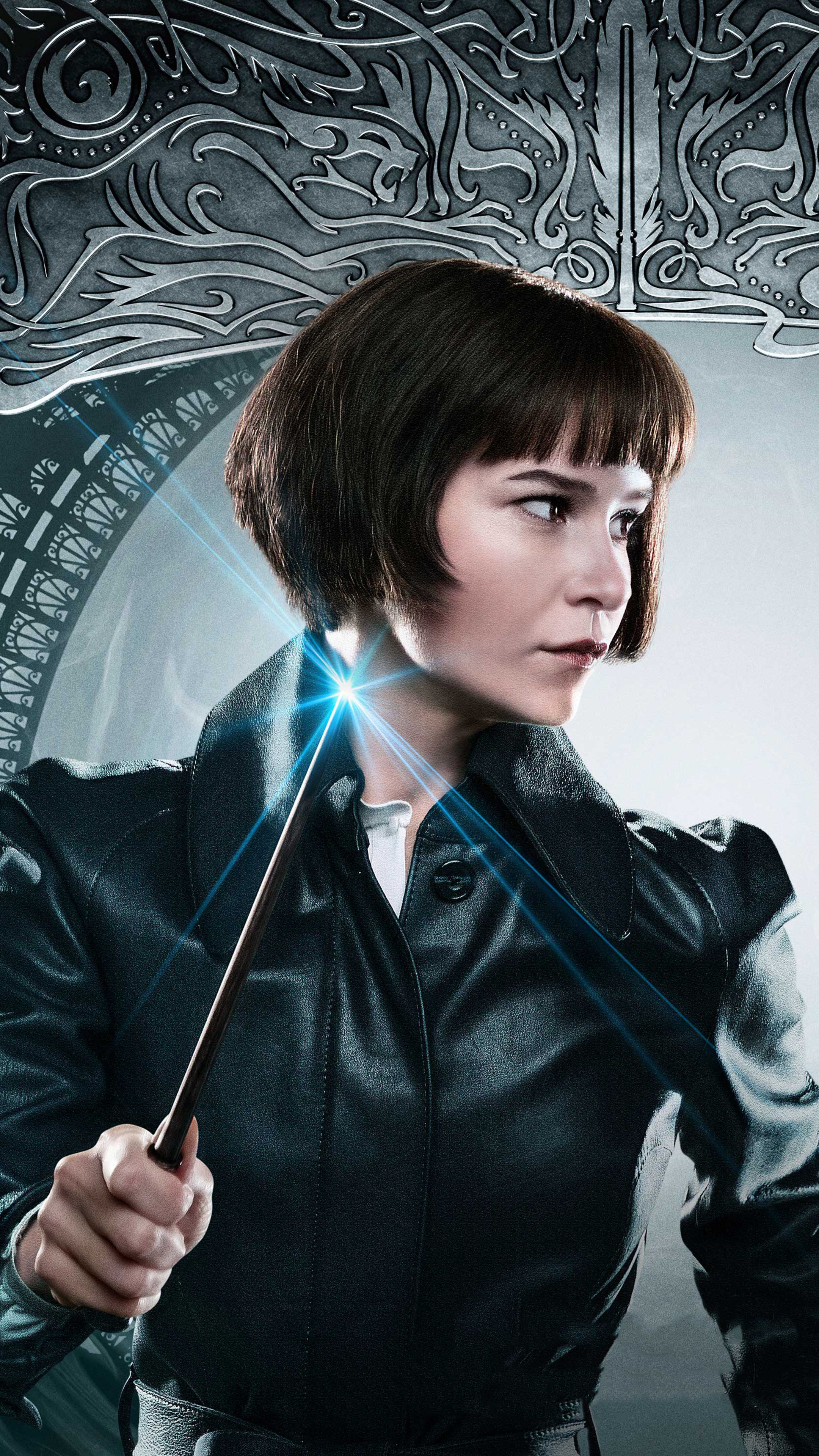 Katherine Waterston: Tina Goldstein in FB: The Crimes Of Grindlewald. 2160x3840 4K Background.