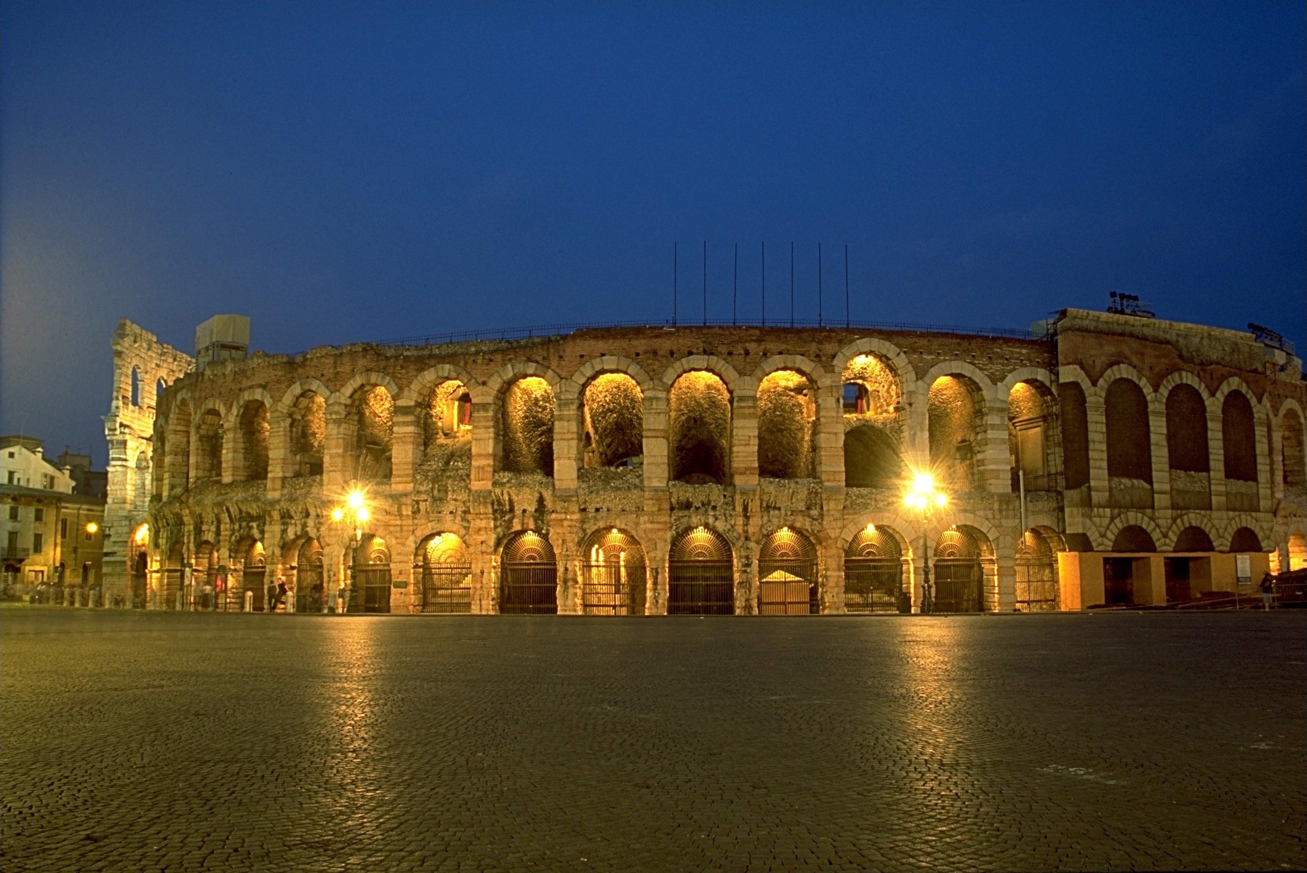 Historic arena, Verona's pride, Ancient structure, Timeless charm, 2560x1710 HD Desktop