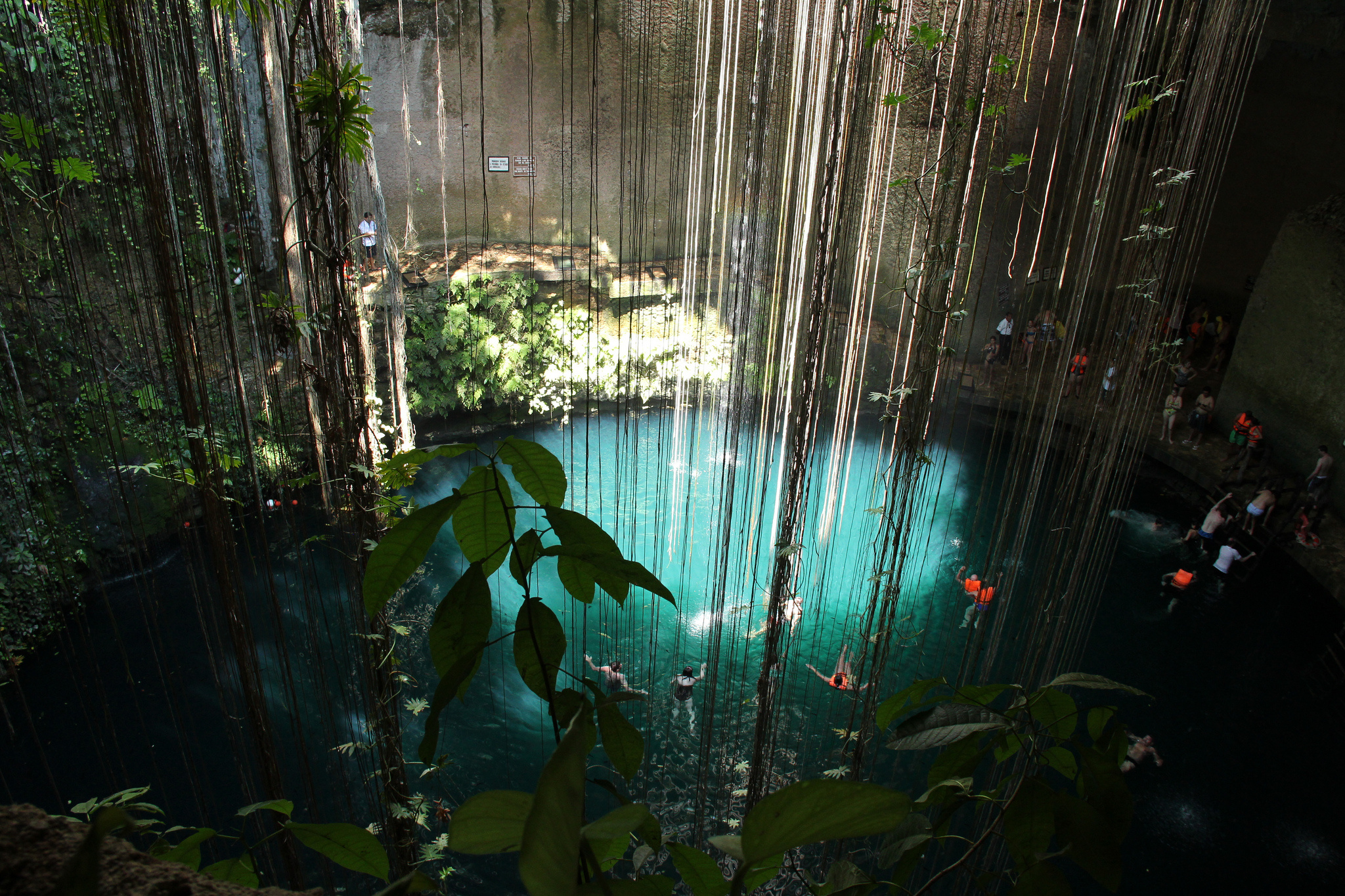 Ik Kil Cenote, Mexican Sink Hole, Geological Marvel, Nature's Mystery, 2050x1370 HD Desktop