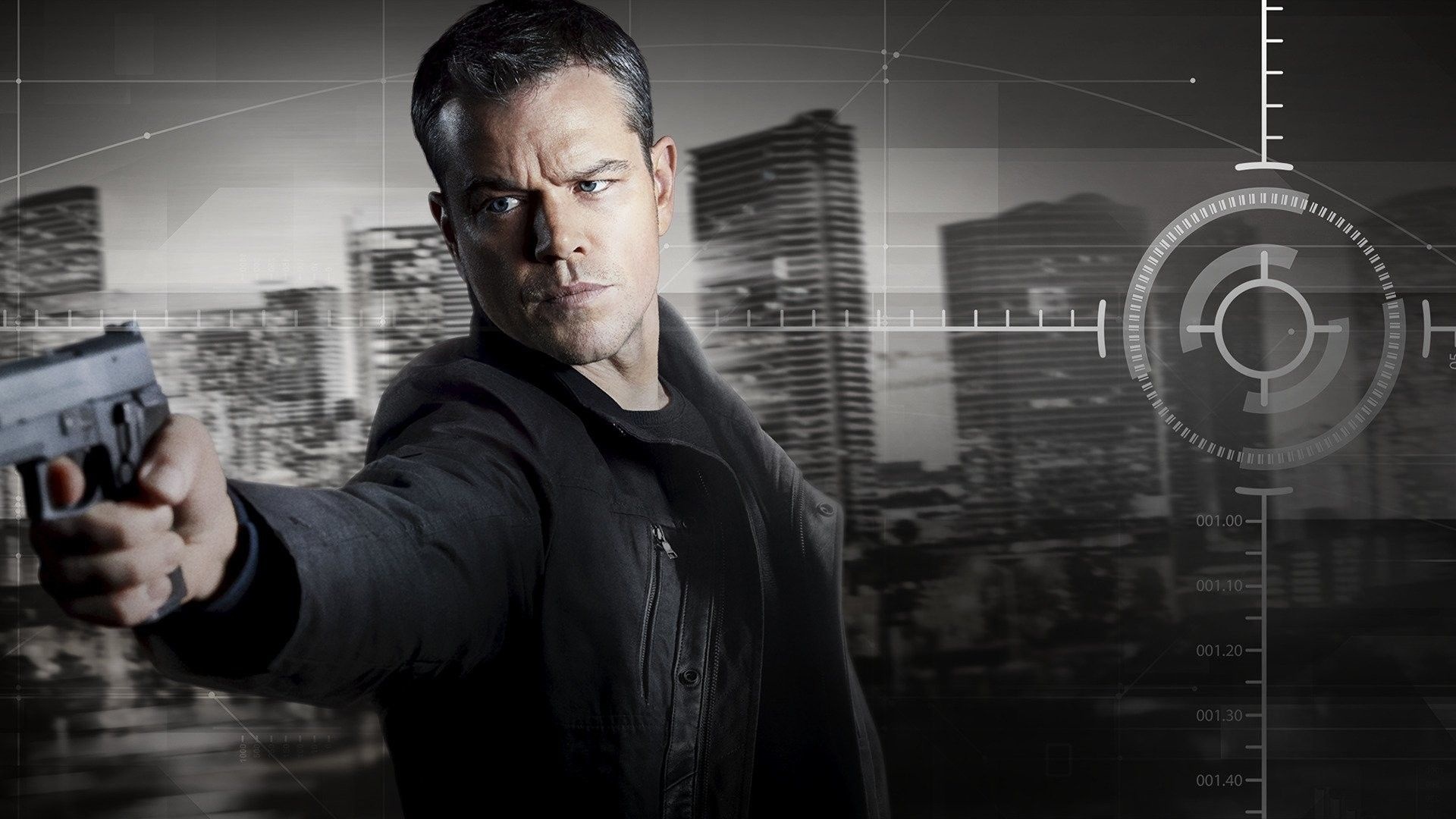 The Bourne: The film premiered in London on July 11, 2016, Matt Damon. 1920x1080 Full HD Wallpaper.