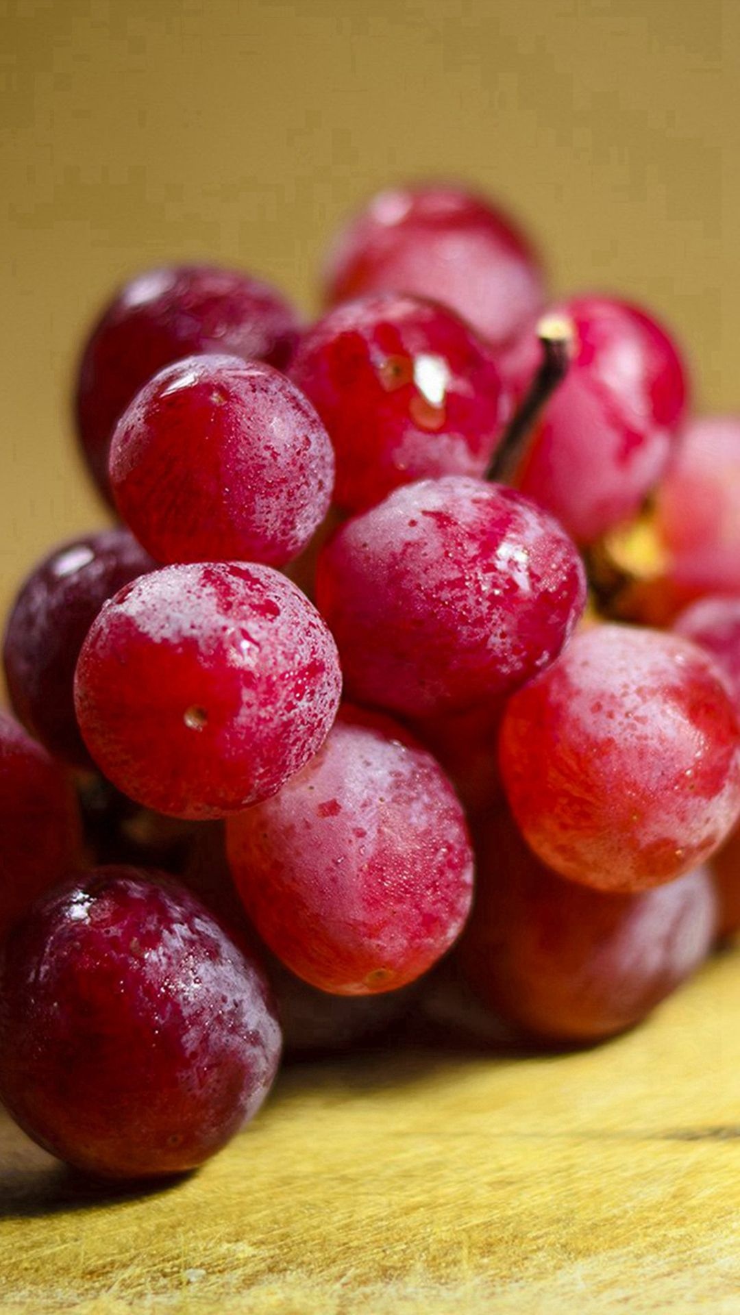 Grapes: Excellent as a table dessert, combined with other fruits in fruit salads. 1080x1920 Full HD Background.