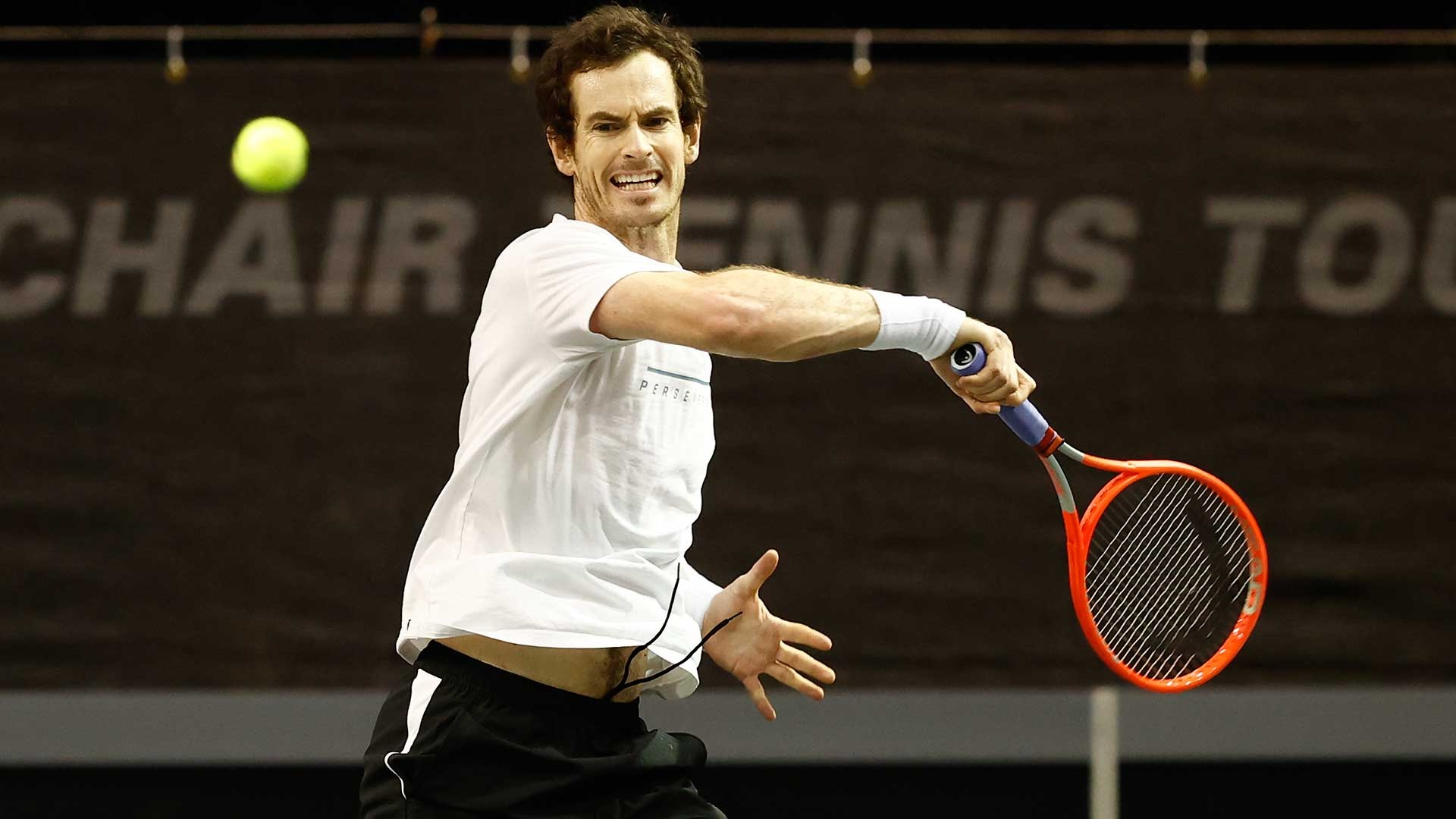 Andy Murray, Eager to compete, Rotterdam ATP Tour, Tennis excitement, 1920x1080 Full HD Desktop