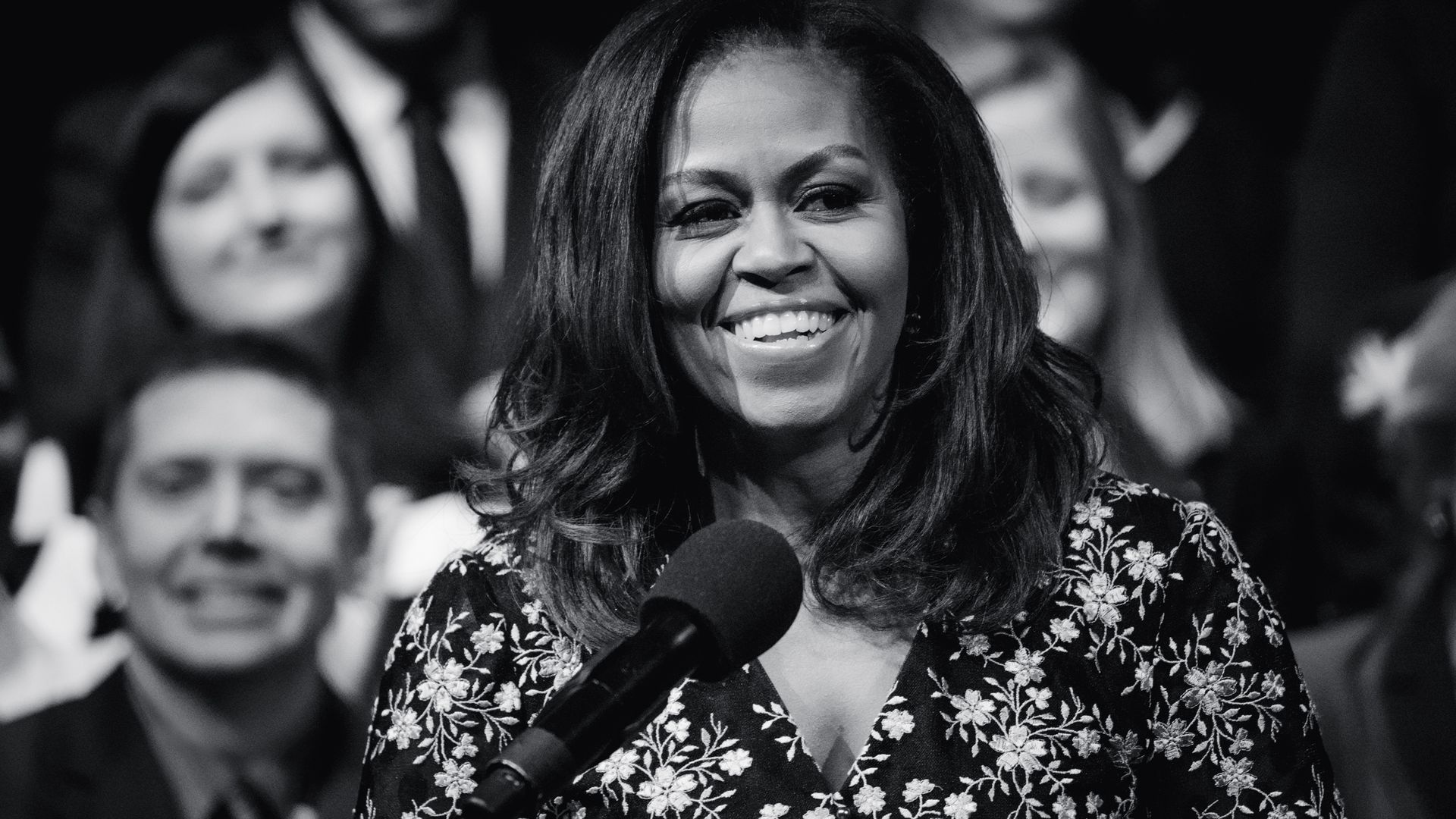 Michelle Obama: Collaborated with Mrs. Jill Biden to launch Joining Forces, 2011. 1920x1080 Full HD Background.