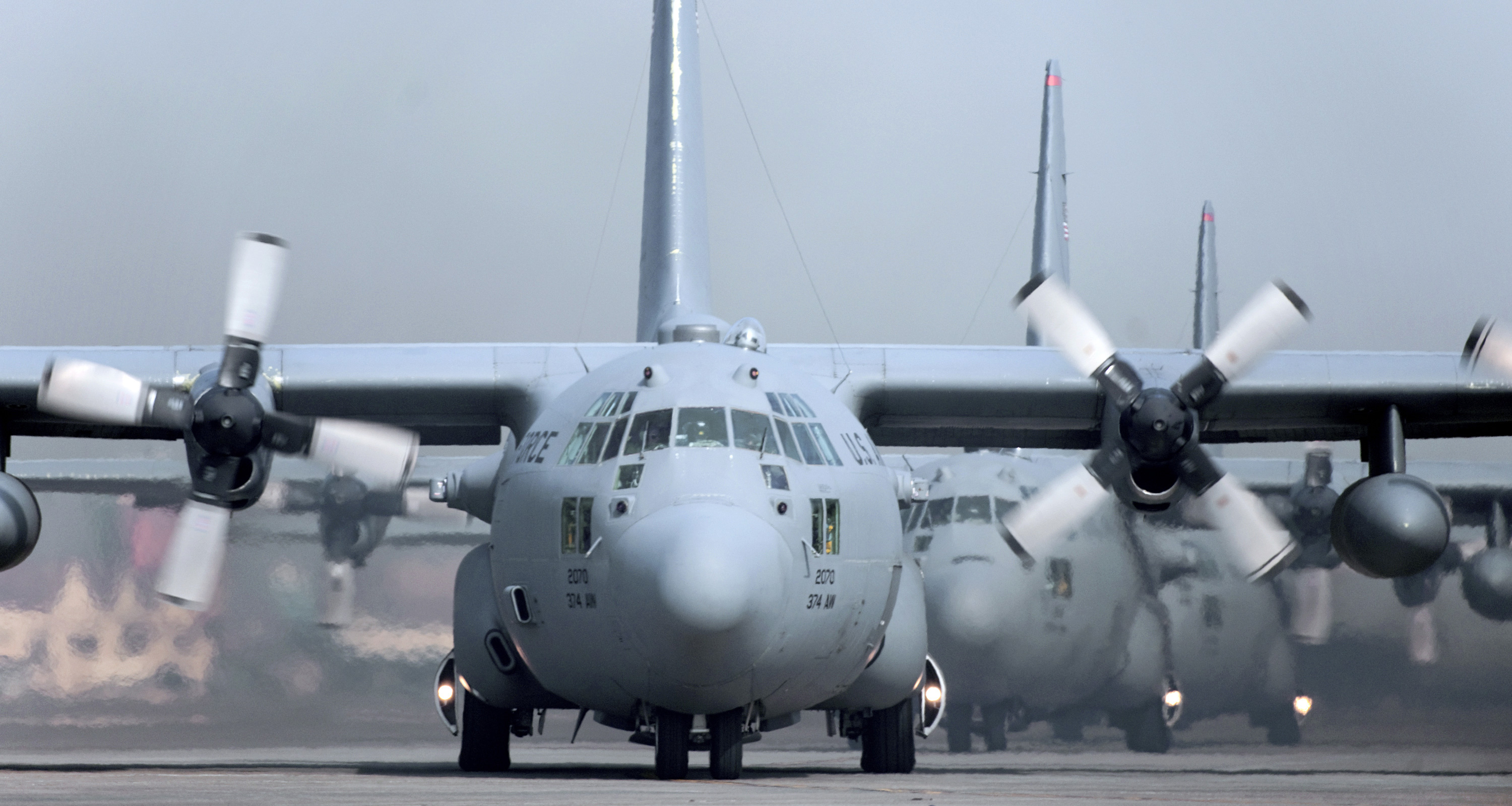 Lockheed C-130 Hercules, Training partnership, Airmen's expertise, Skill development, 3000x1600 HD Desktop