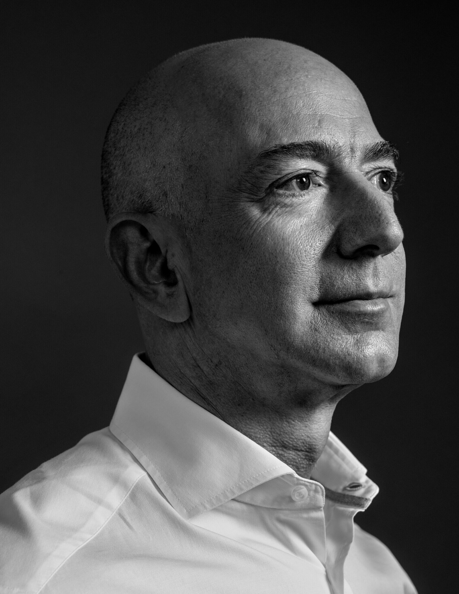 Jeff Bezos: The founder and former chief executive officer of e-commerce giant Amazon. 1800x2330 HD Background.