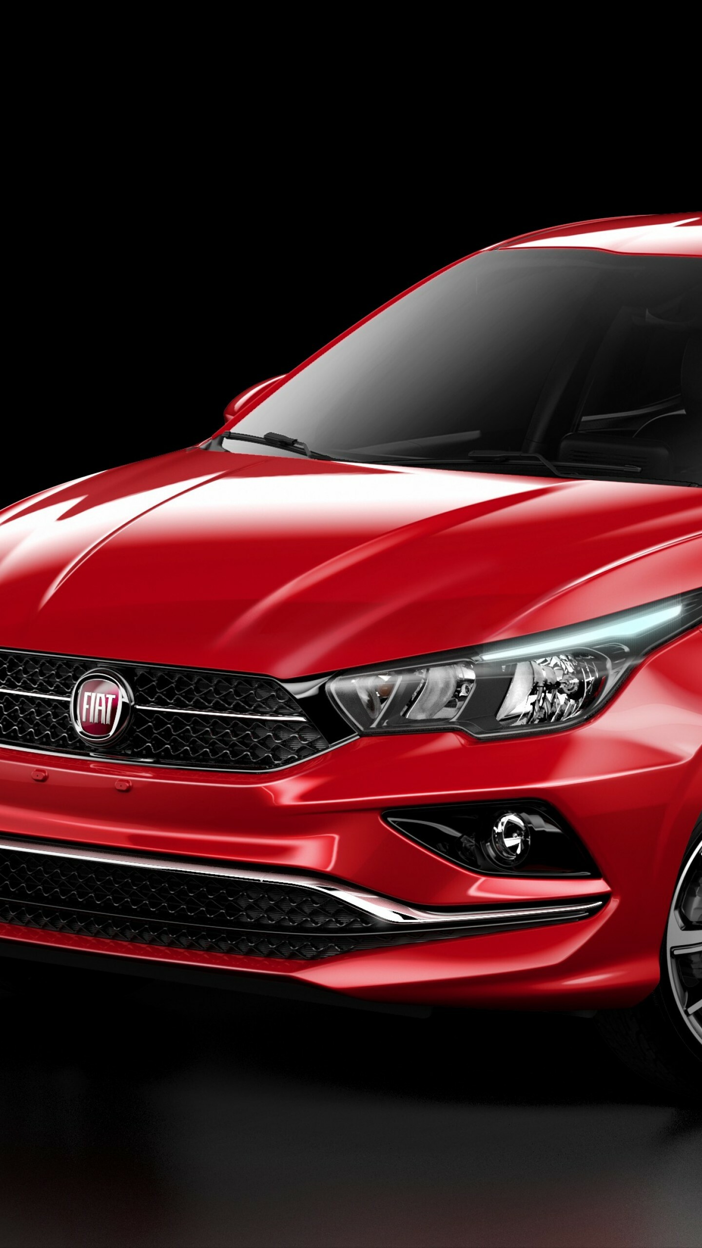 Fiat: Cronos, A subcompact car released in February 2018 by the Italian automaker. 1440x2560 HD Background.
