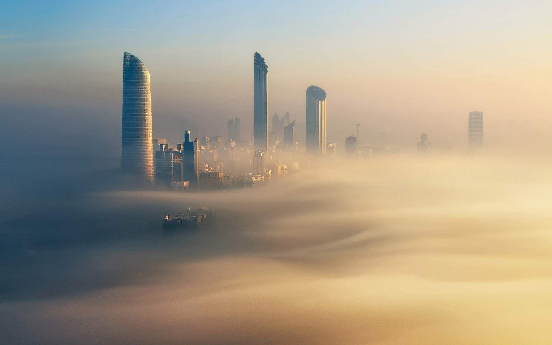 Abu Dhabi, Beautiful wallpapers, Skyscrapers, Cityscape, 1920x1200 HD Desktop