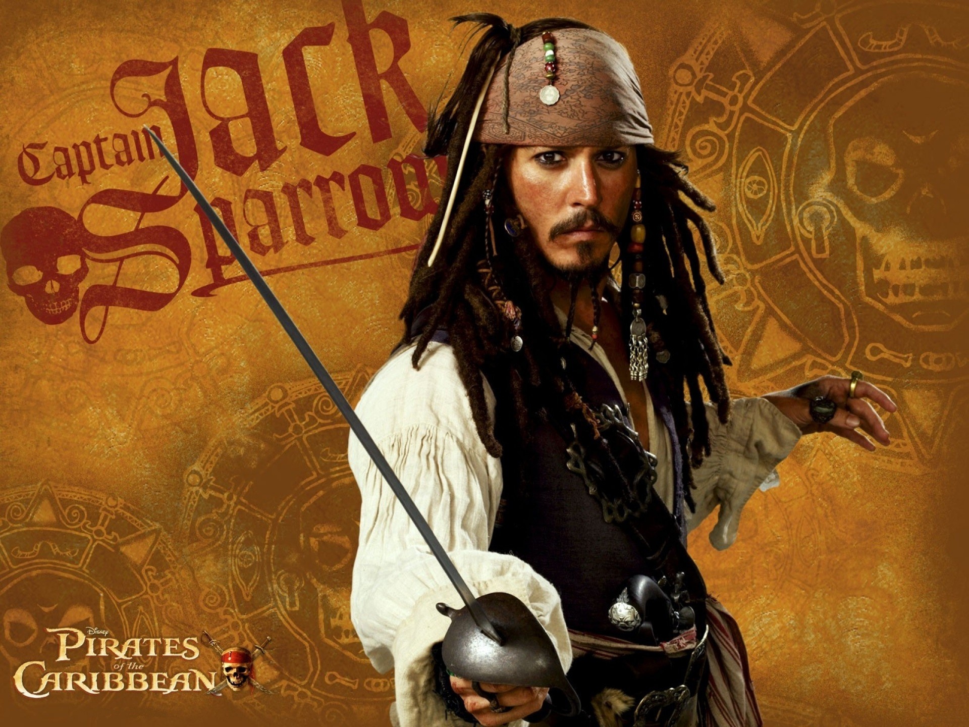 Captain Jack Sparrow, Wallpapers, Hintergrnde, 1920x1440 HD Desktop