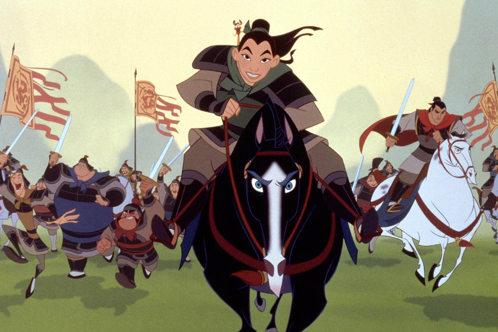 Fa Mulan, Animation masterpiece, Powerful warrior, Asian culture, 2070x1380 HD Desktop