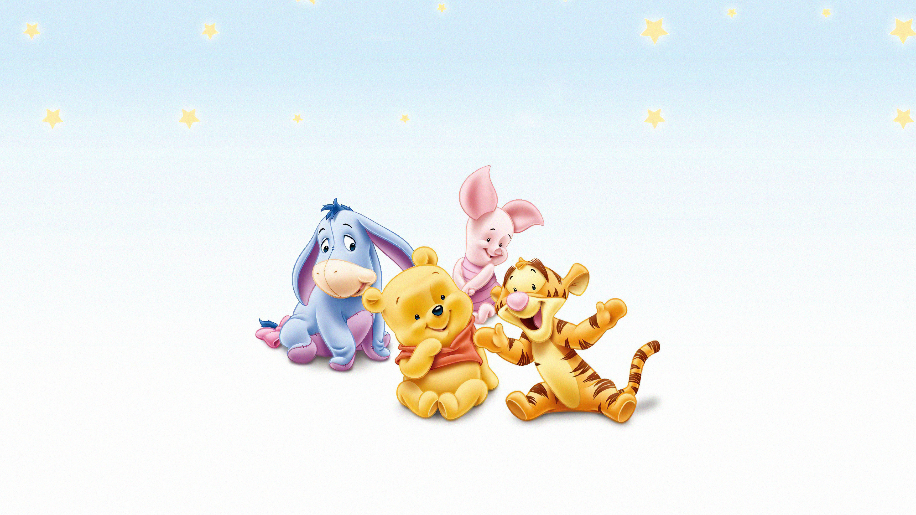 Eeyore, Winnie the Pooh, 4K HD wallpapers, Animated characters, 3840x2160 4K Desktop