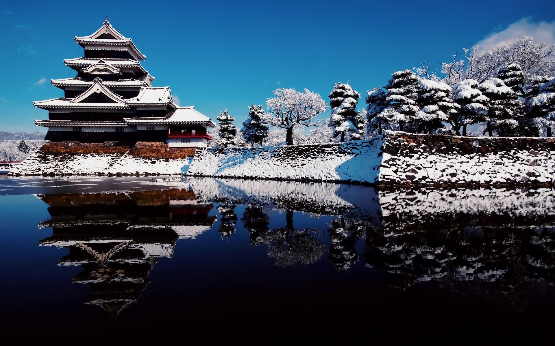 Matsumoto Castle, HD wallpapers, Background images, Breathtaking views, 1920x1200 HD Desktop