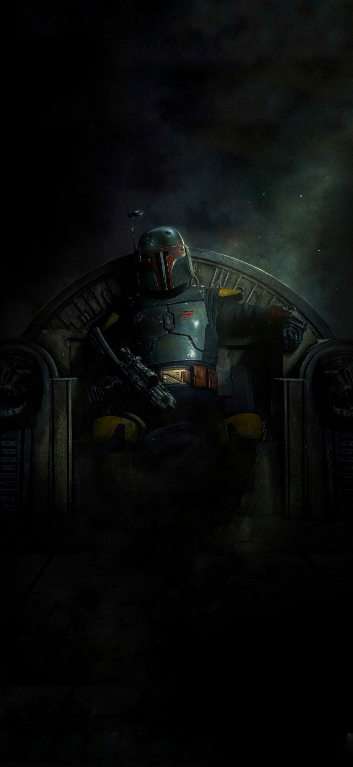 The Book of Boba Fett: A spin-off of the acclaimed Star Wars show The Mandalorian. 1240x2700 HD Wallpaper.