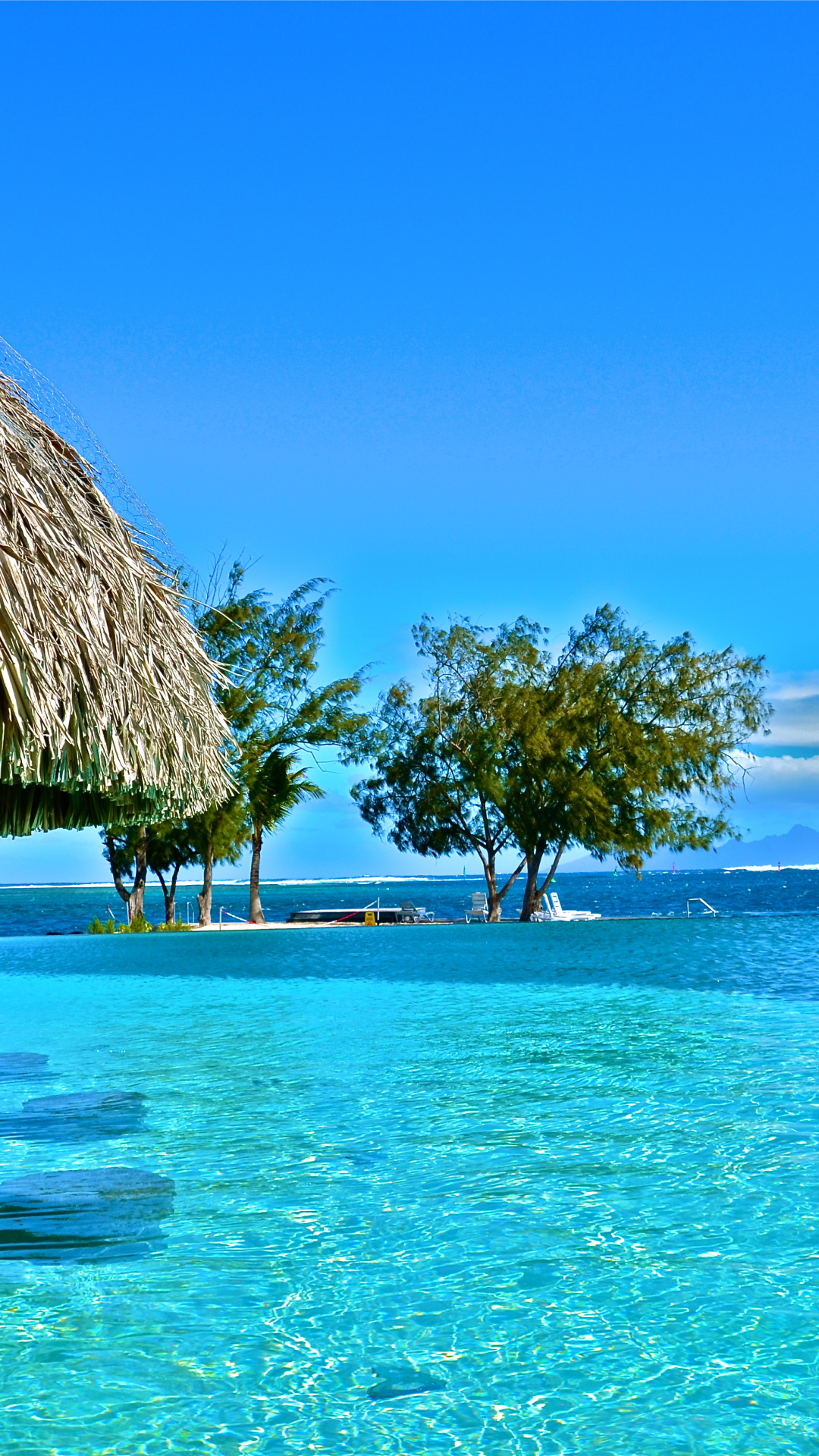 Tahiti, French Polynesia, Windows 10 spotlight images, Exotic destinations, 1080x1920 Full HD Handy