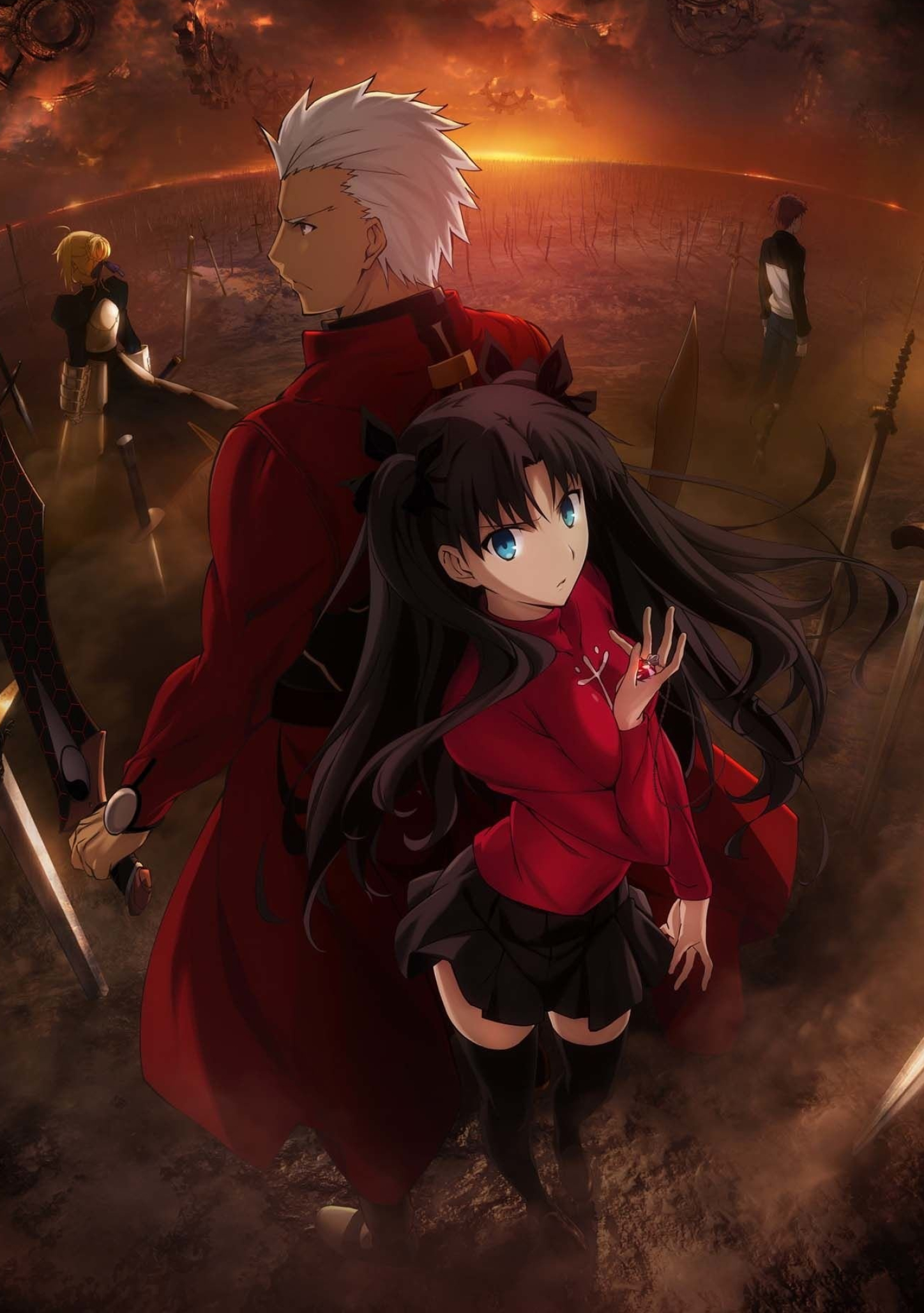 Fate/stay night, Anime news network, Unlimited Blade Works, Latest updates, 1450x2060 HD Phone