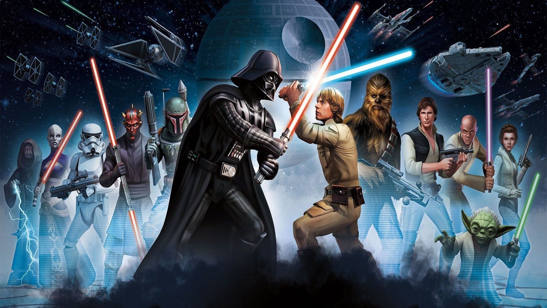 Darth Vader, Luke Skywalker, Top Free, Backgrounds, 1920x1080 Full HD Desktop