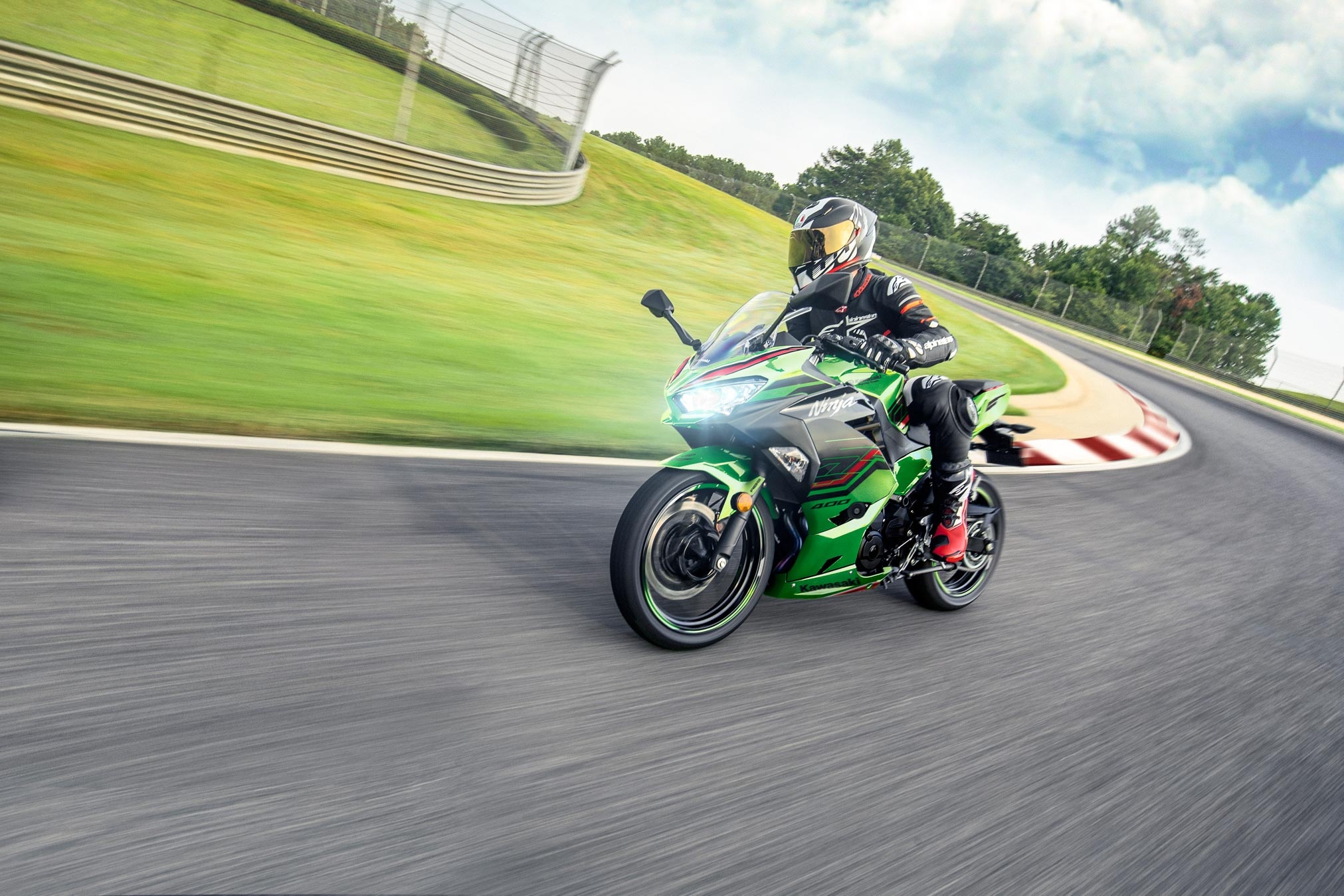 Kawasaki Ninja 400, ABS Guide Total Motorcycle, 2023, 2030x1350 HD Desktop