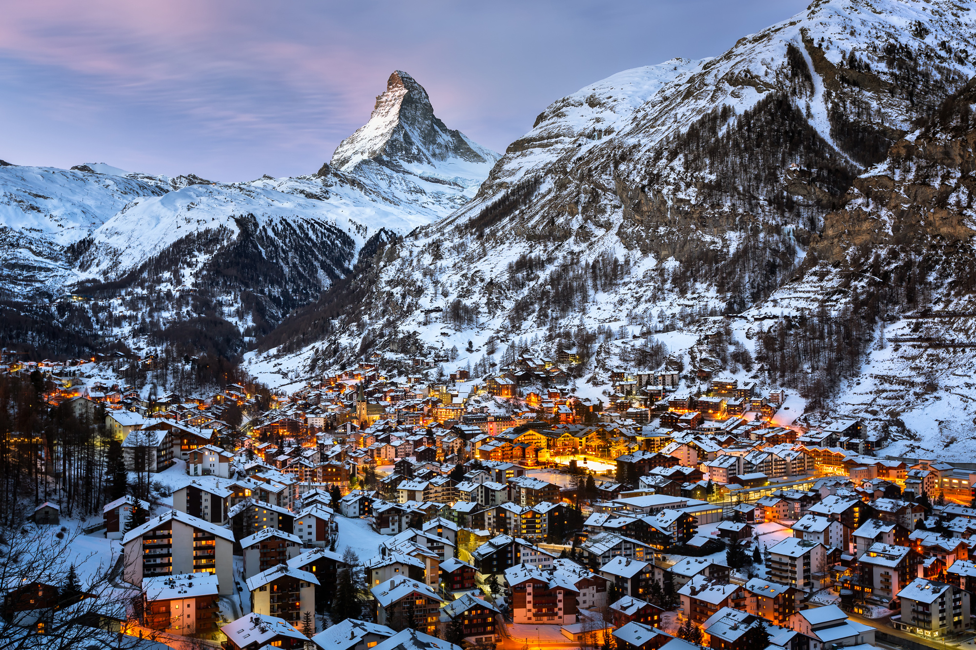 Zermatt wallpapers, Man-made beauty, HQ pictures, Swiss Alps perfection, 2000x1340 HD Desktop