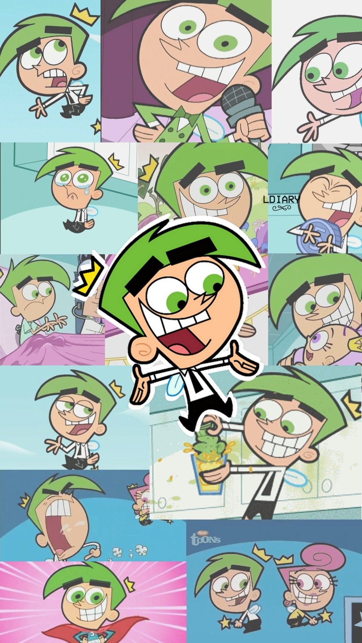 The Fairly OddParents, Animation, Wallpapers, Backgrounds, 1160x2050 HD Handy