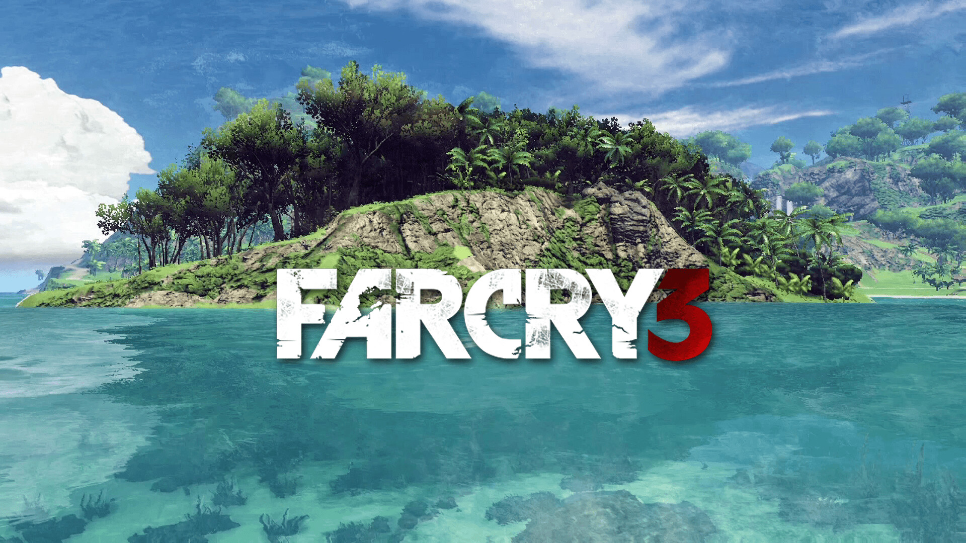 Far Cry 3: An open world first-person shooter set on the fictional Rook archipelago in the Pacific. 1920x1080 Full HD Background.